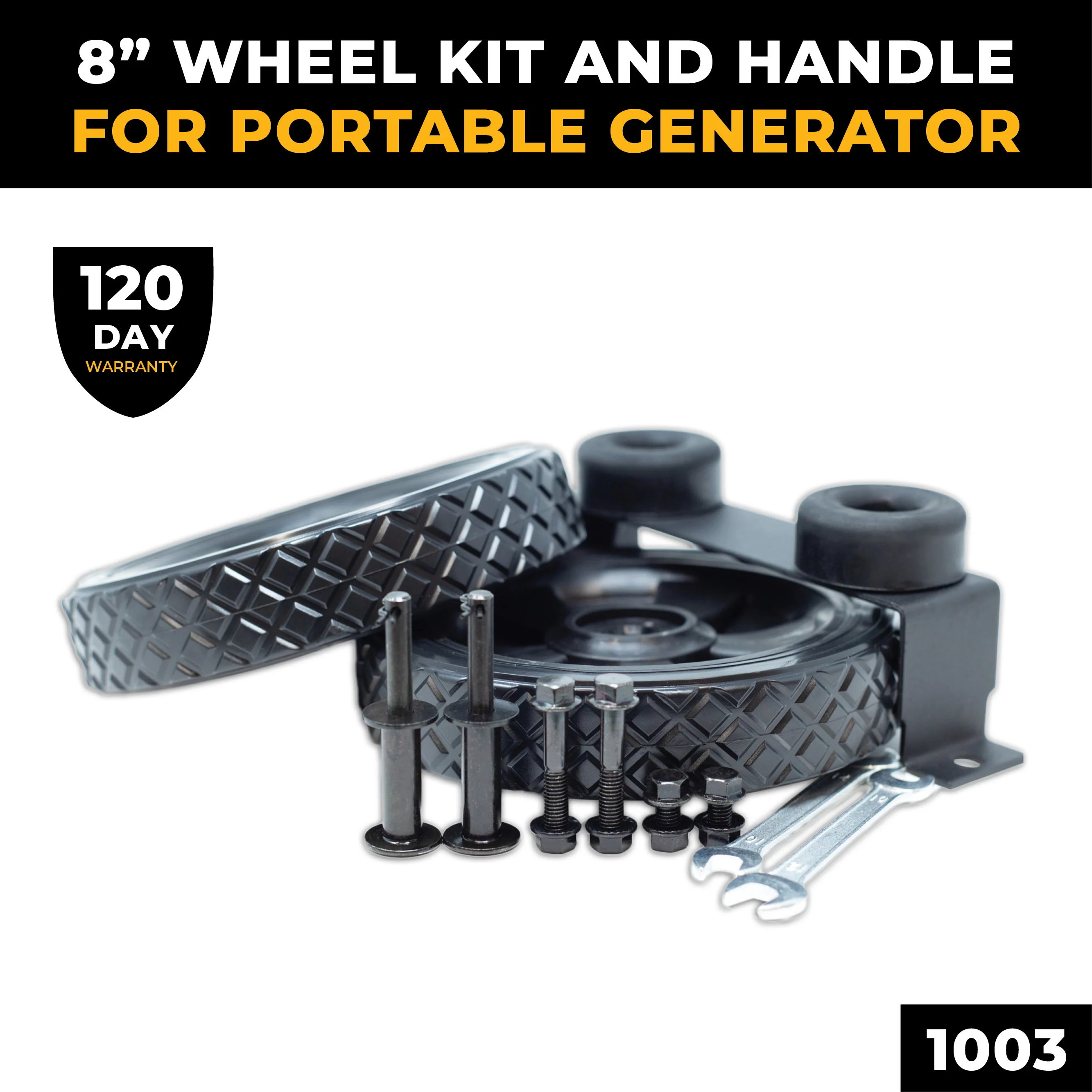 8" Wheel Kit and Handle - Image 4