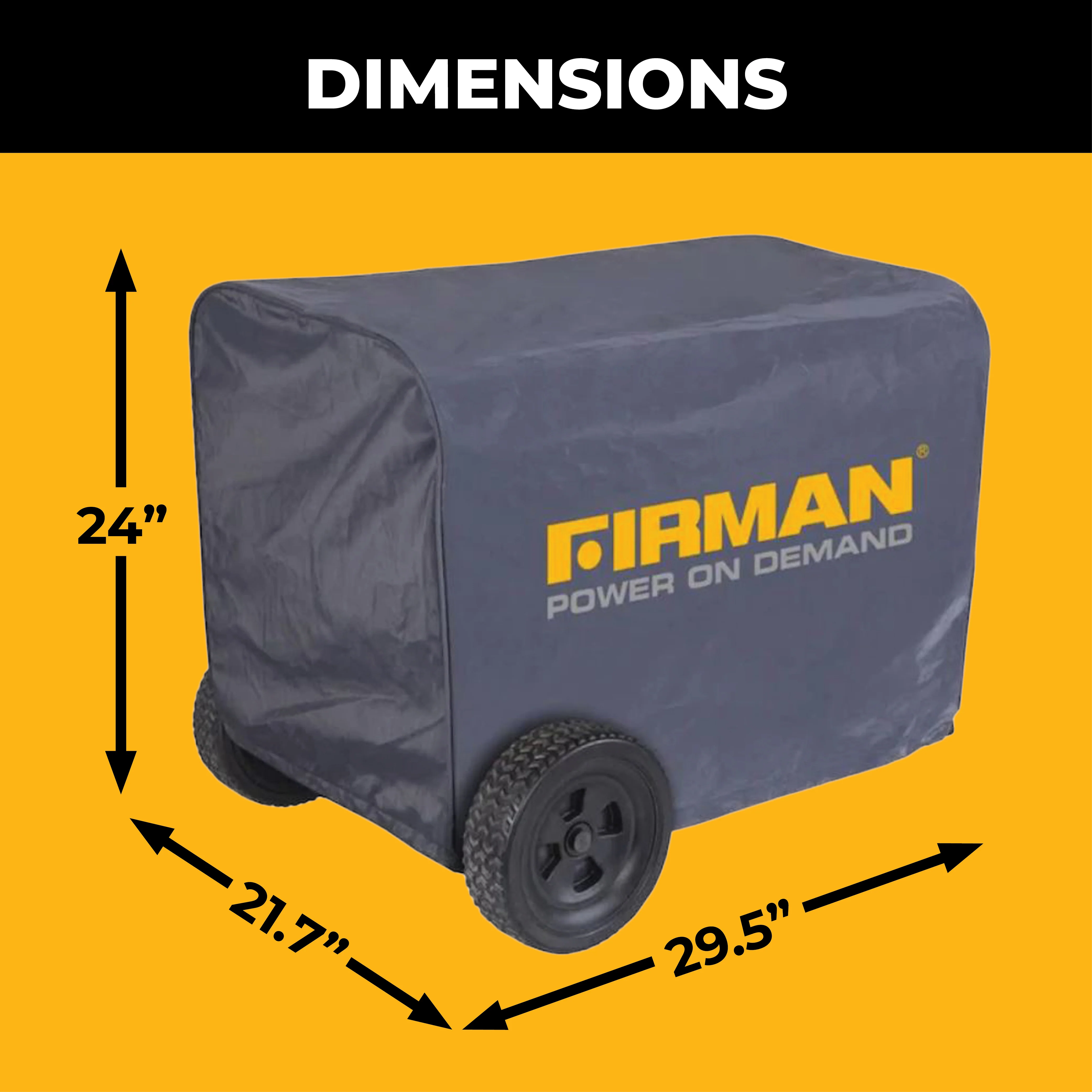 Large Size Portable Generator Cover - Image 4