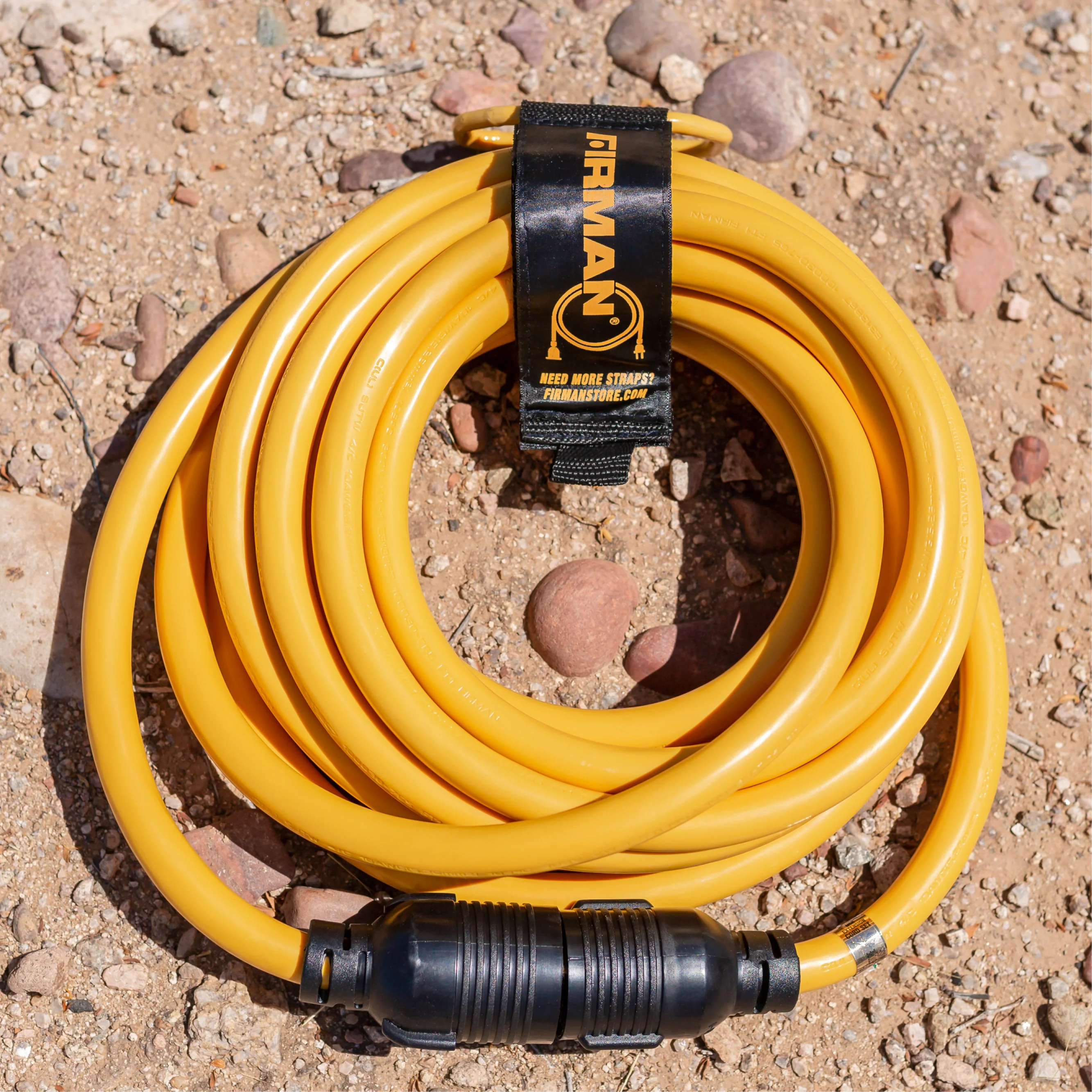 25ft Heavy Duty L14-30P to L14-30R Power Cord Extension With Storage Strap - Image 4