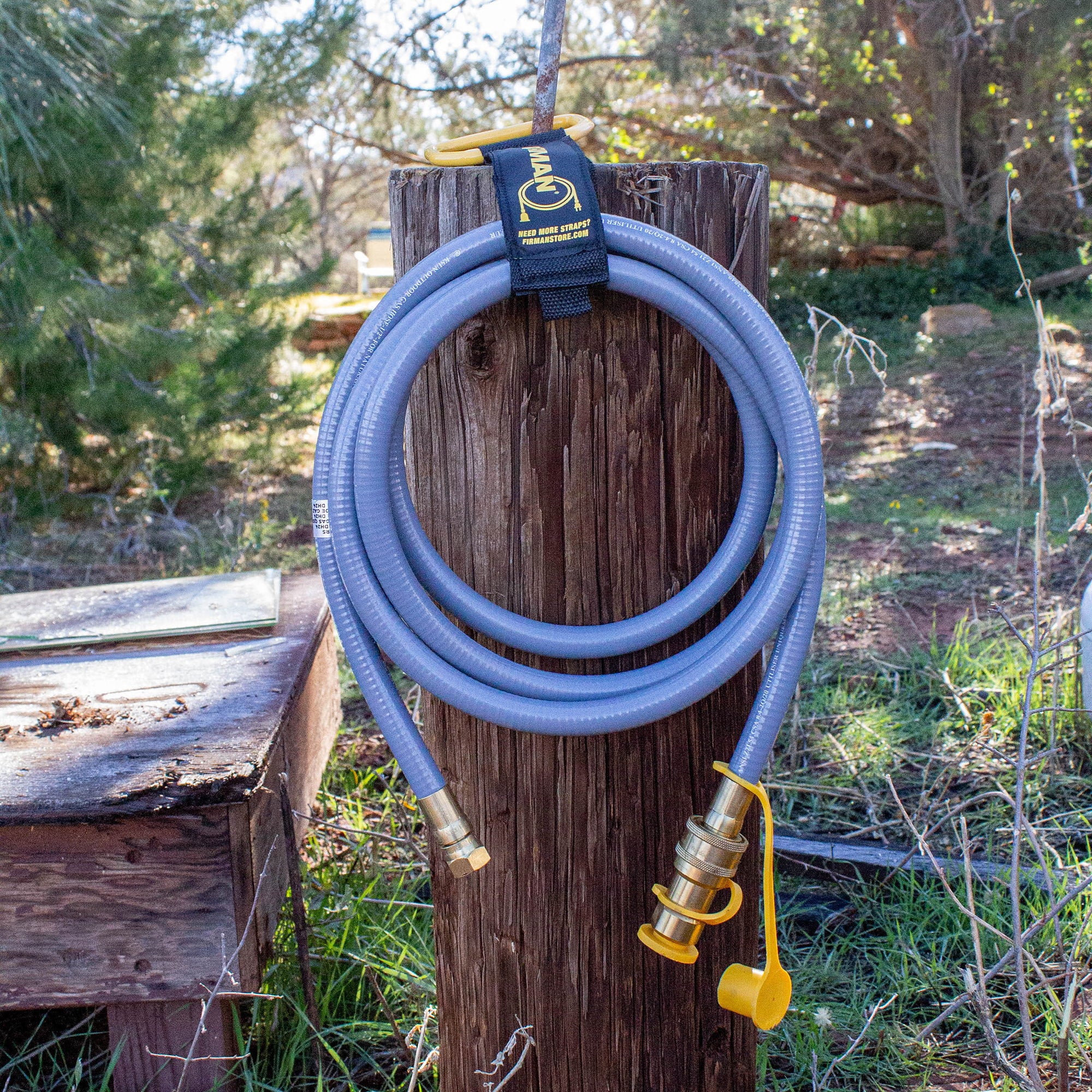 10FT Natural Gas Hose with Storage Strap - Image 2