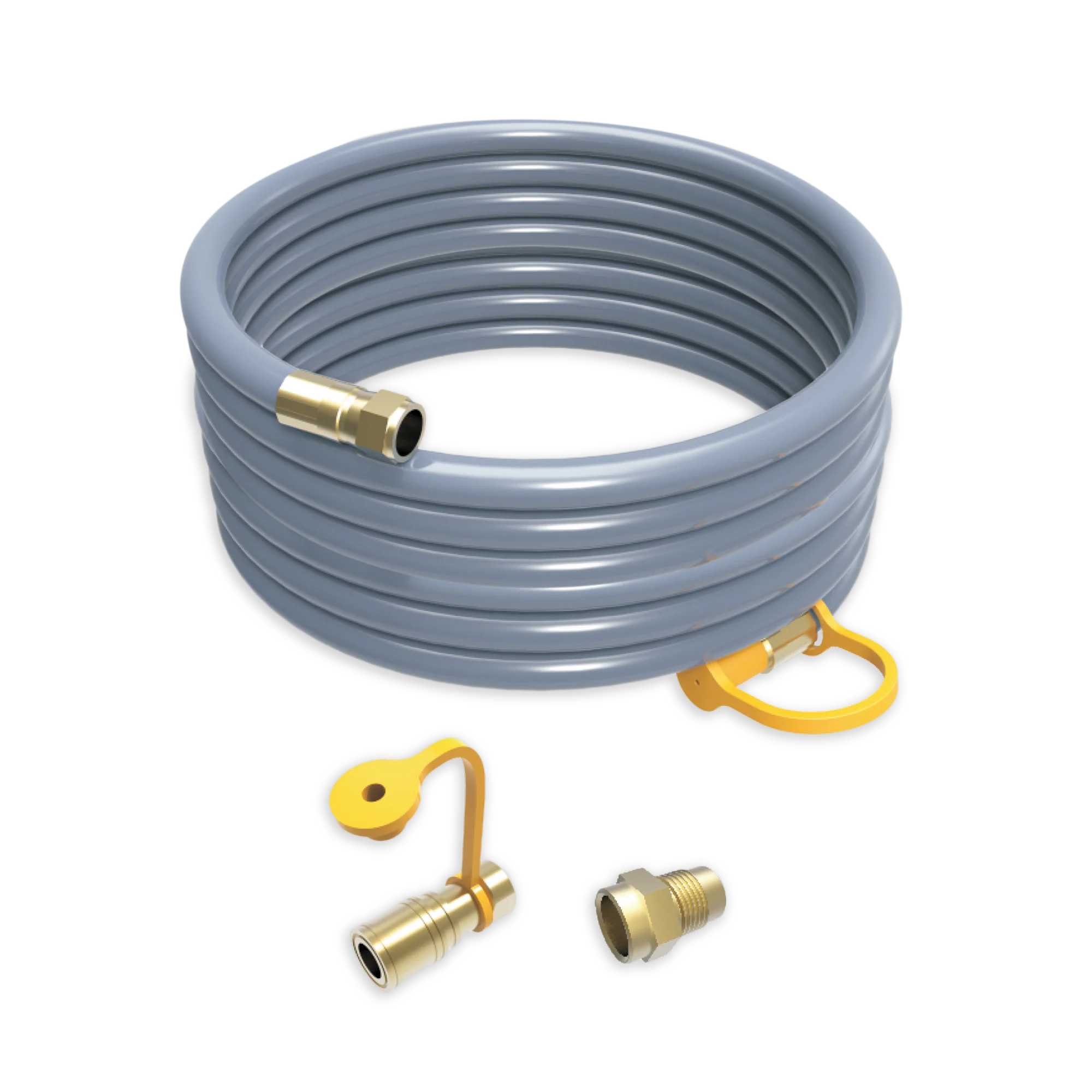 25FT Natural Gas Hose with Storage Strap