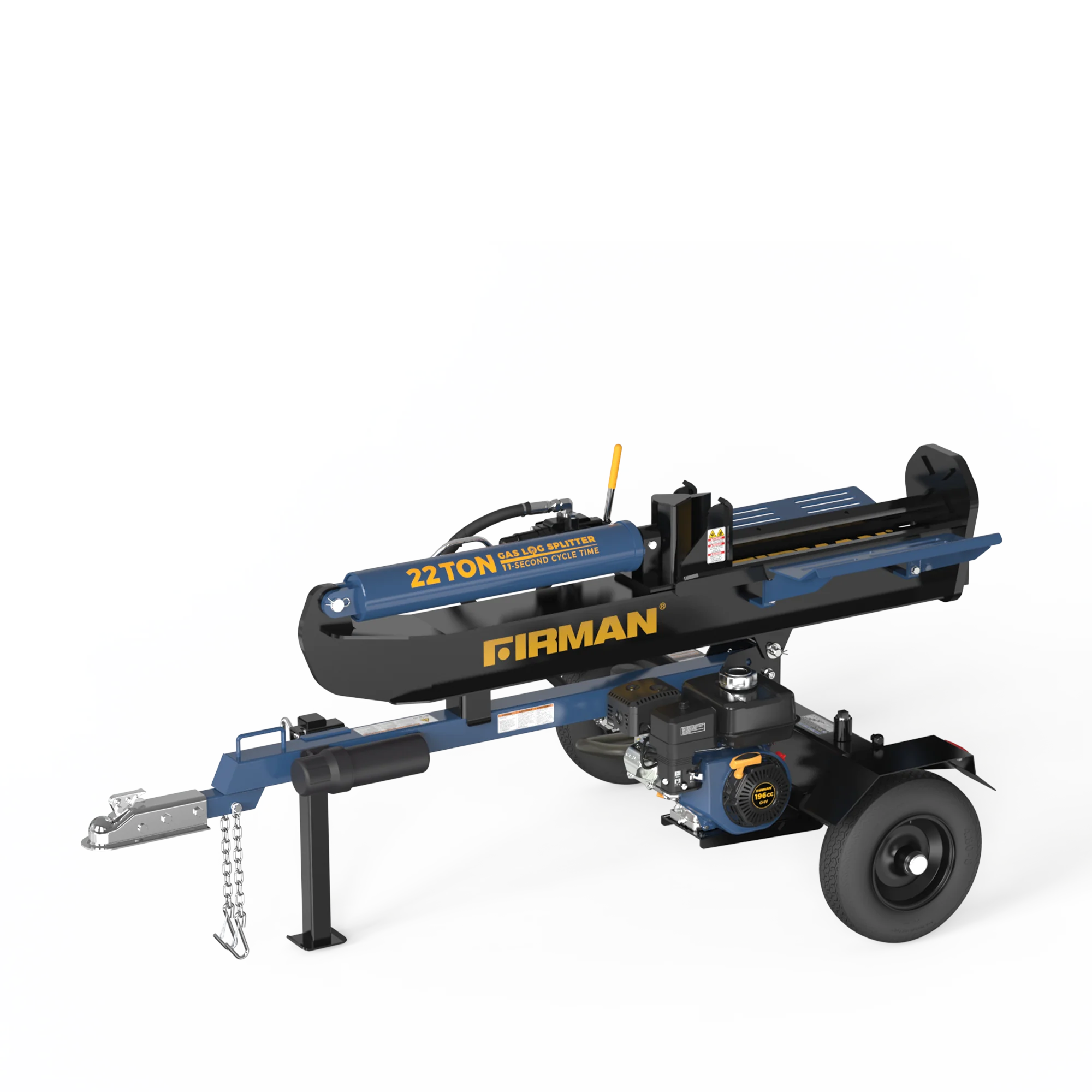 22-Ton Gas Powered Hydraulic Log Splitter