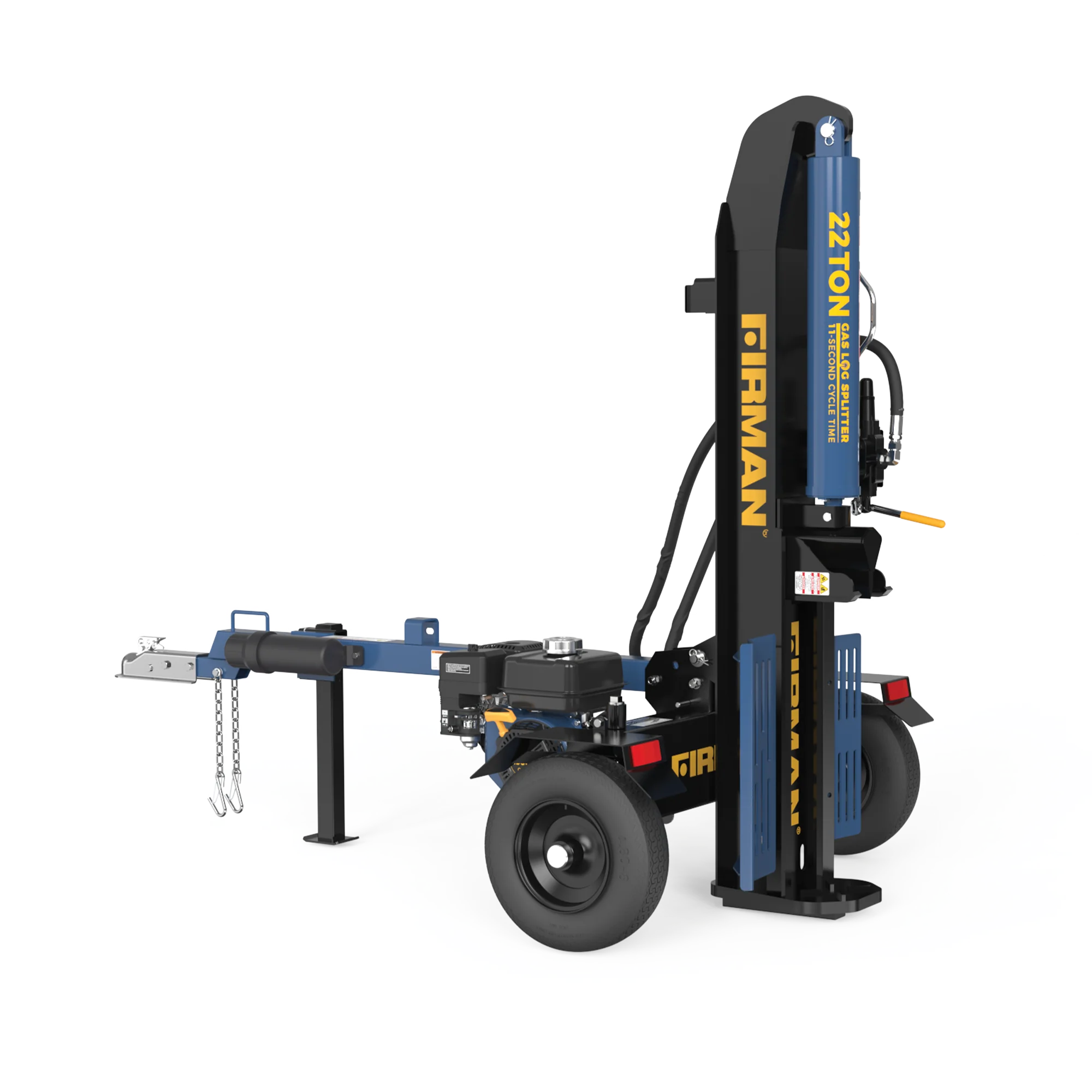 22-Ton Gas Powered Hydraulic Log Splitter - Image 9