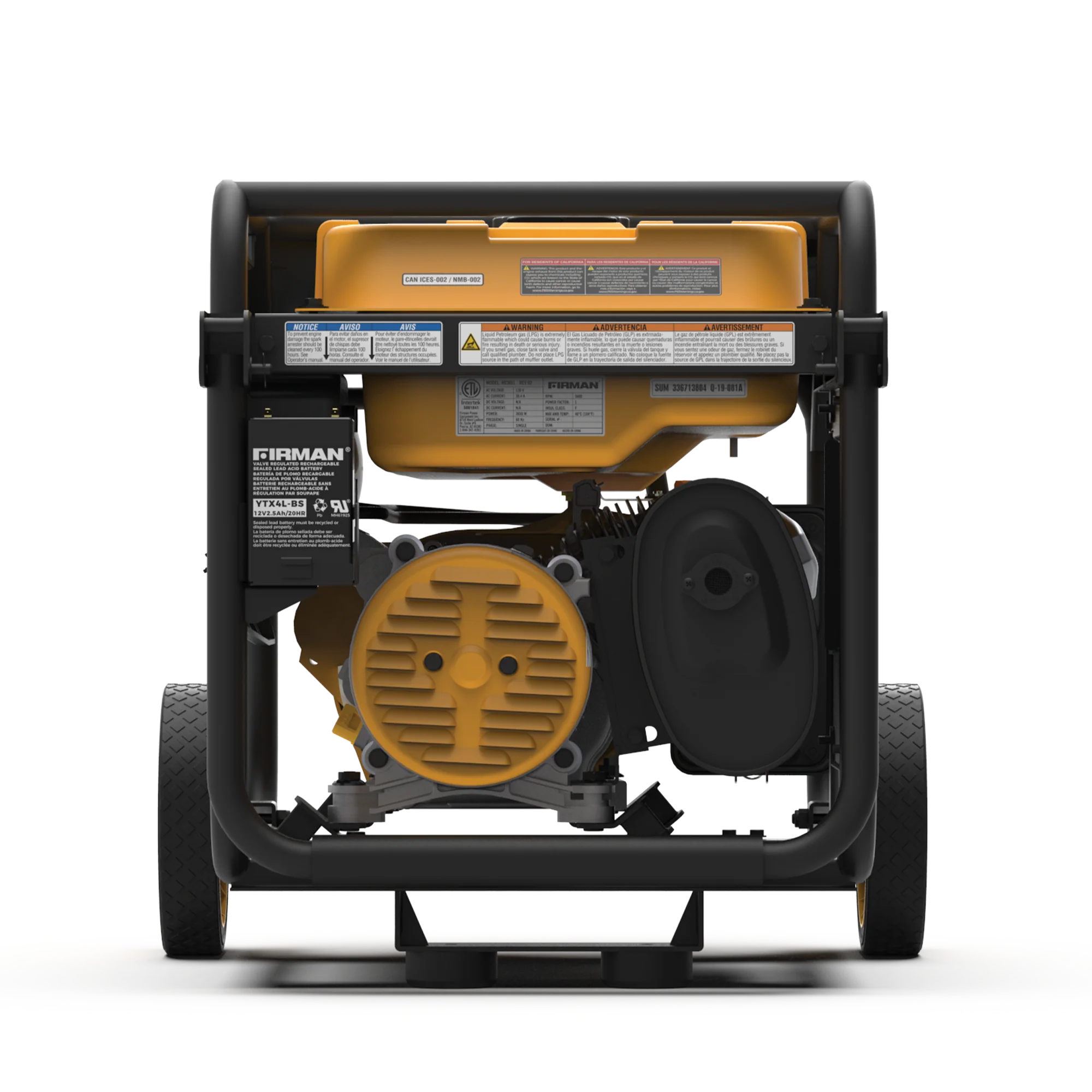 Dual Fuel Portable Generator 3650W Recoil Start - Image 10