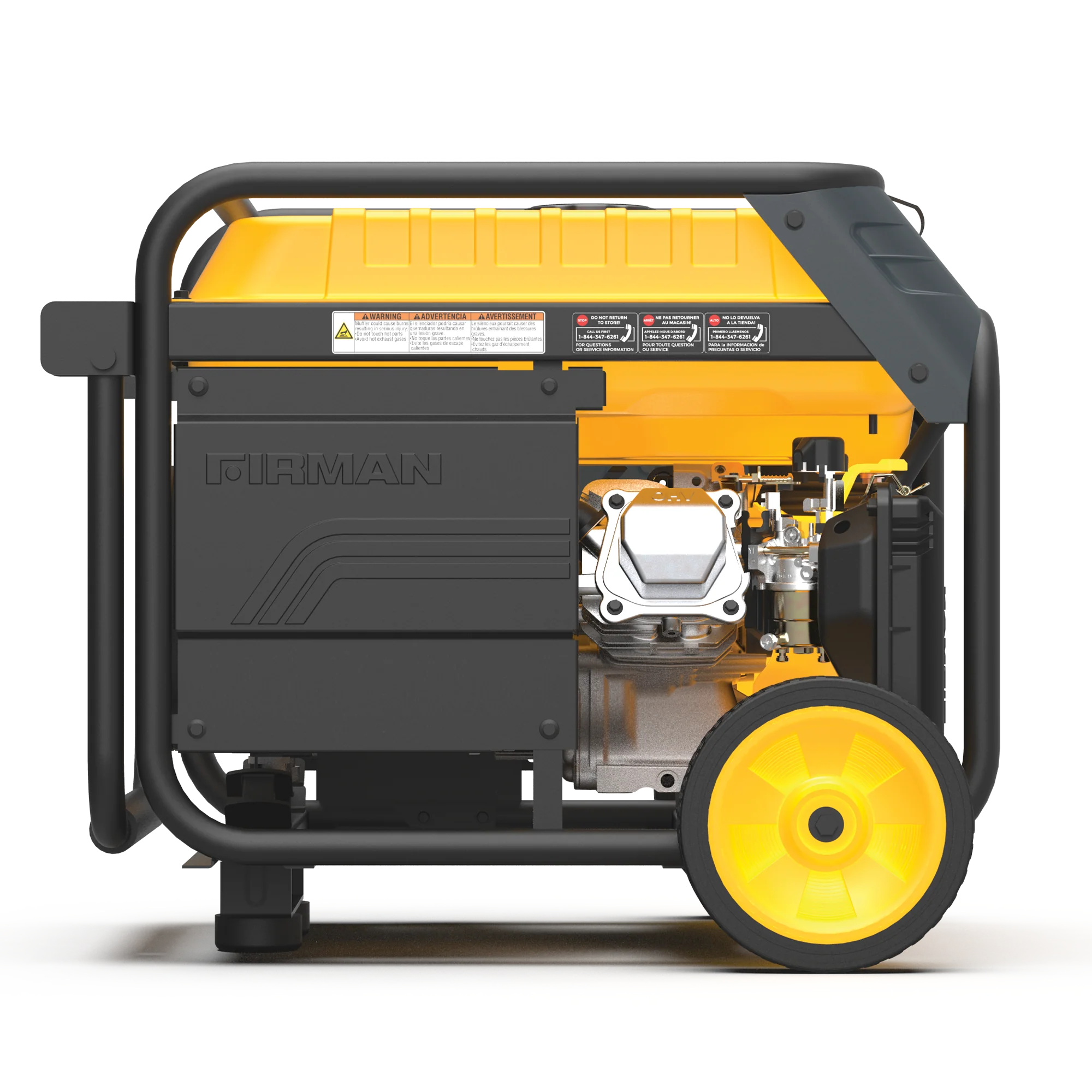 Dual Fuel 4550W Portable Generator Electric Start with CO Alert - Image 9