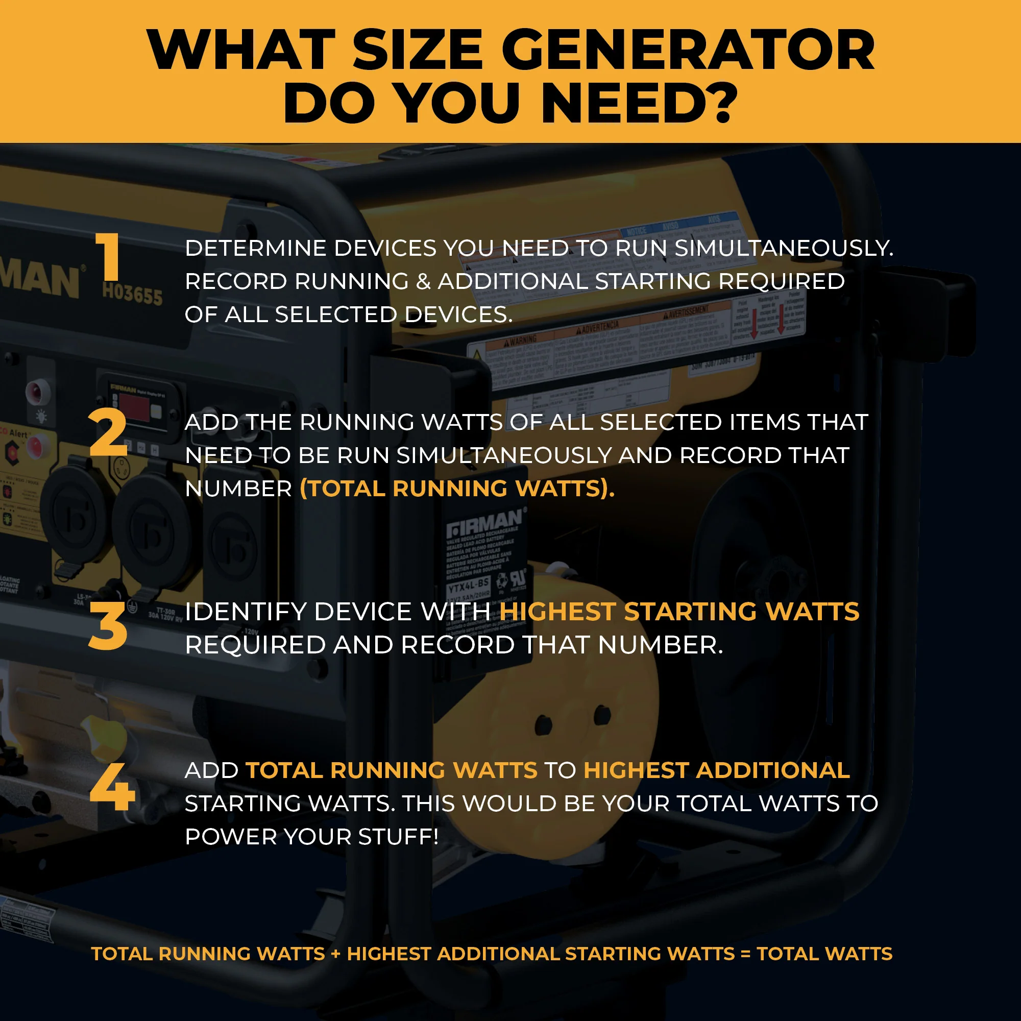 Dual Fuel Portable Generator 4550/3650W Recoil Start - Image 9