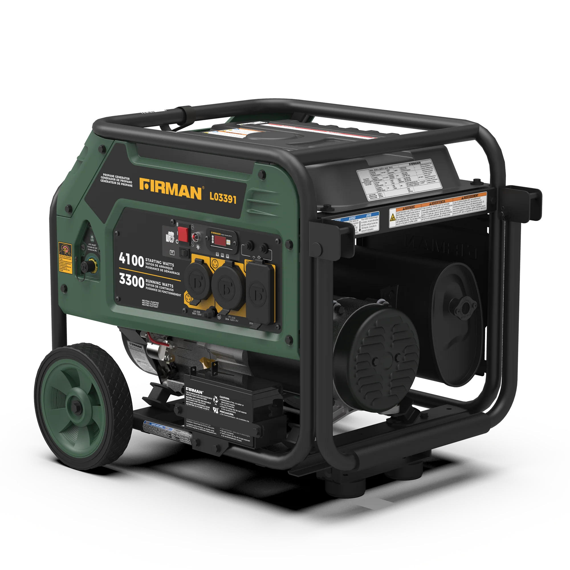 LPG Portable Generator 4100W Electric Start - Image 13