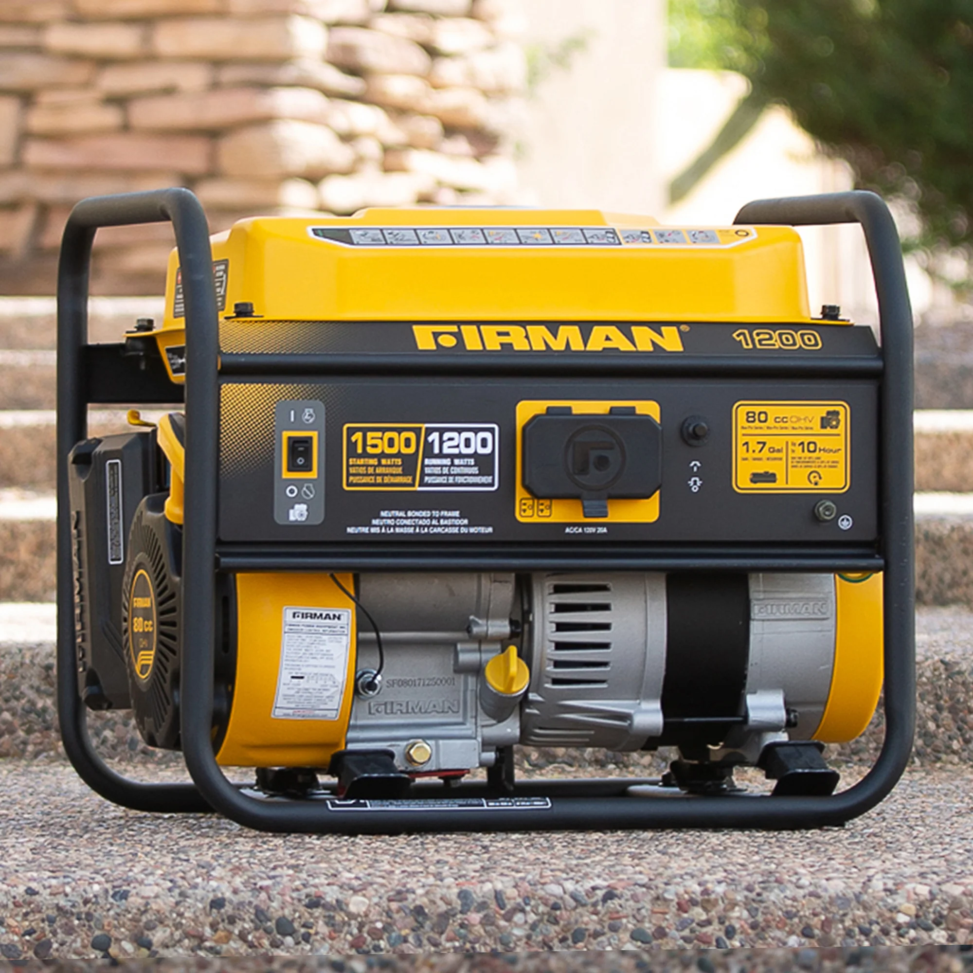 Gas Portable Generator 1500W Recoil Start - Image 4