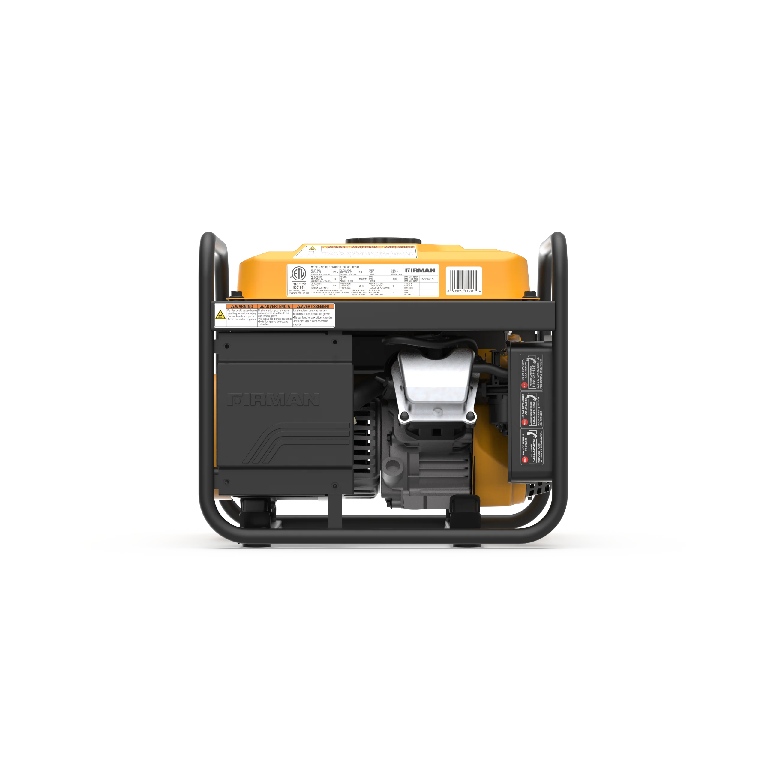 Gas Portable Generator 1500W Recoil Start - Image 7