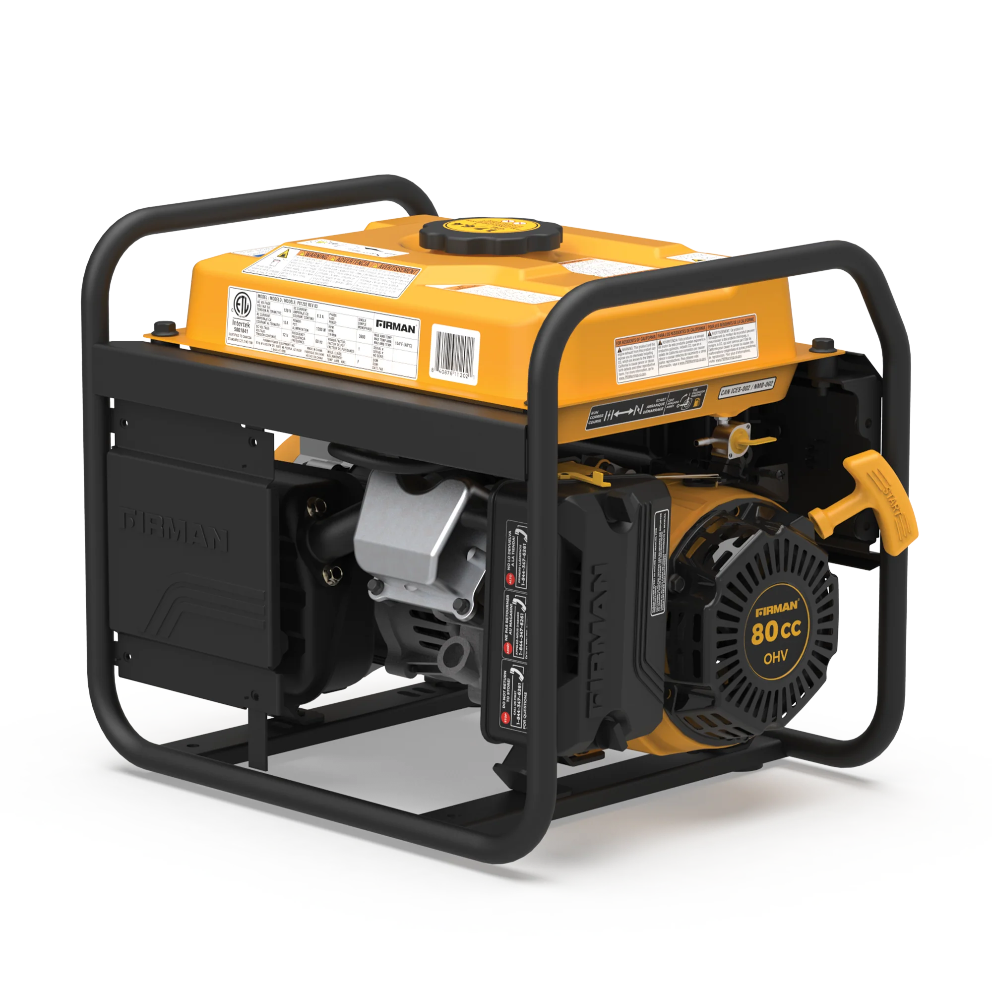 Gas Portable Generator 1500W Recoil Start - Image 13