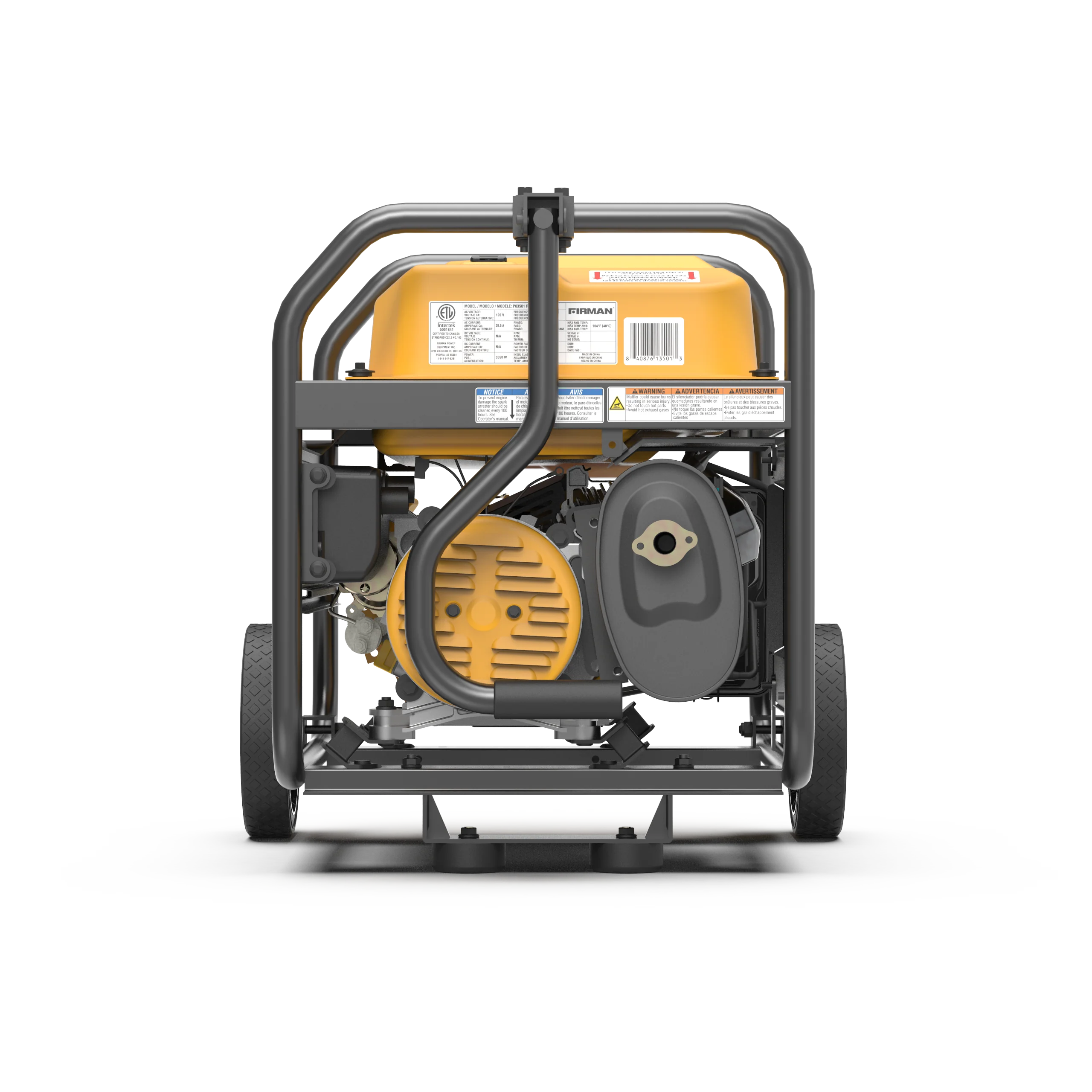 Gas Portable Generator 4450W Recoil Start 120V - Image 9