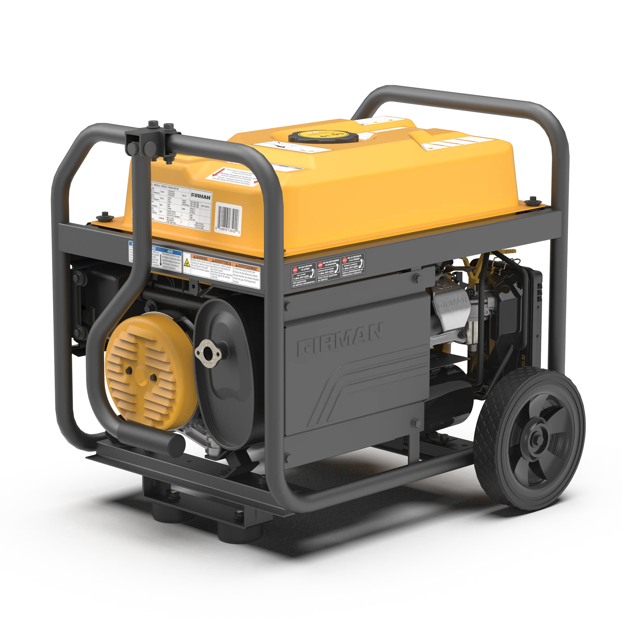 Gas Portable Generator 4450W Recoil Start 120V - Image 10