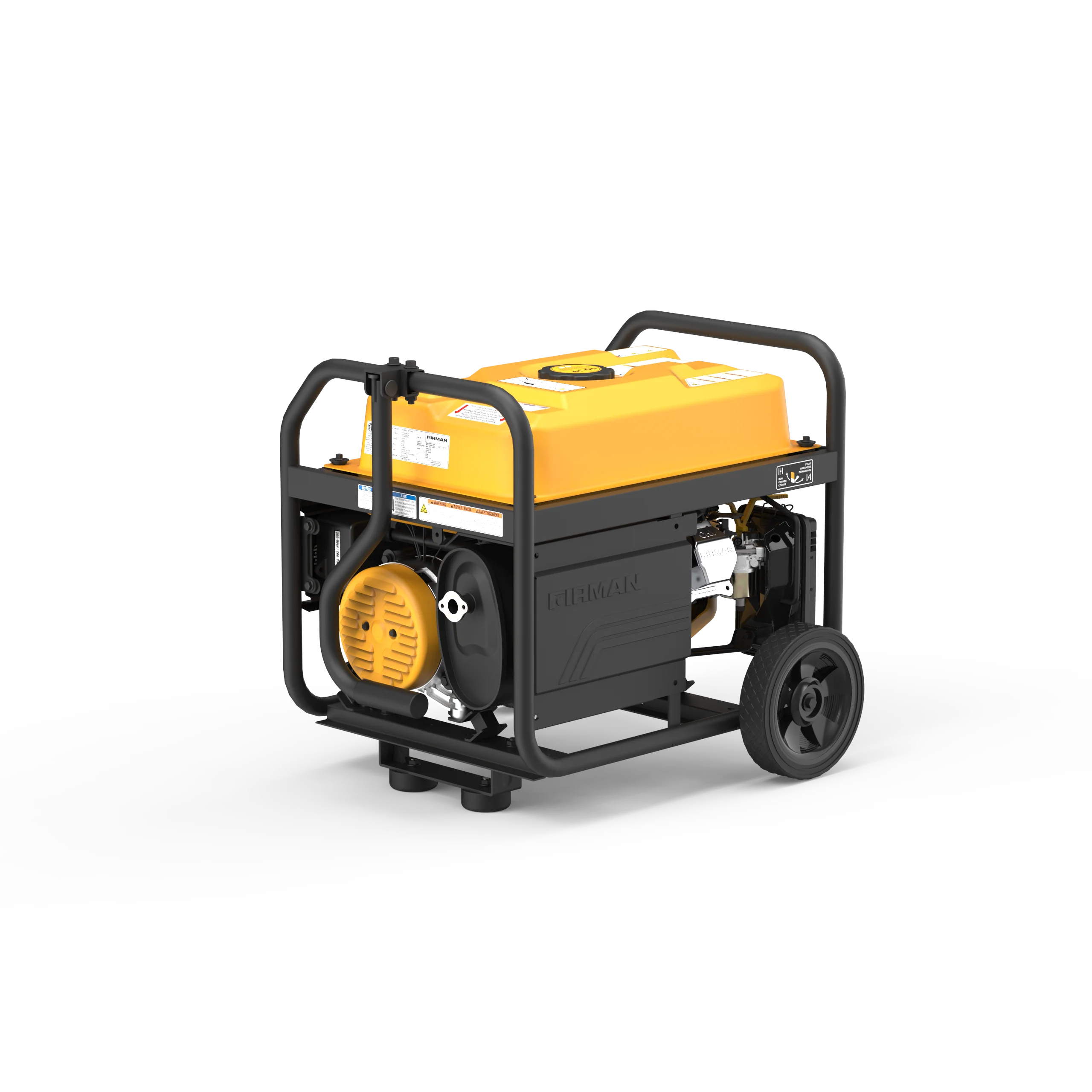 4550/3650 Watt Remote Start Gas Portable Generator cETL Certified With Wheel Kit - Image 9