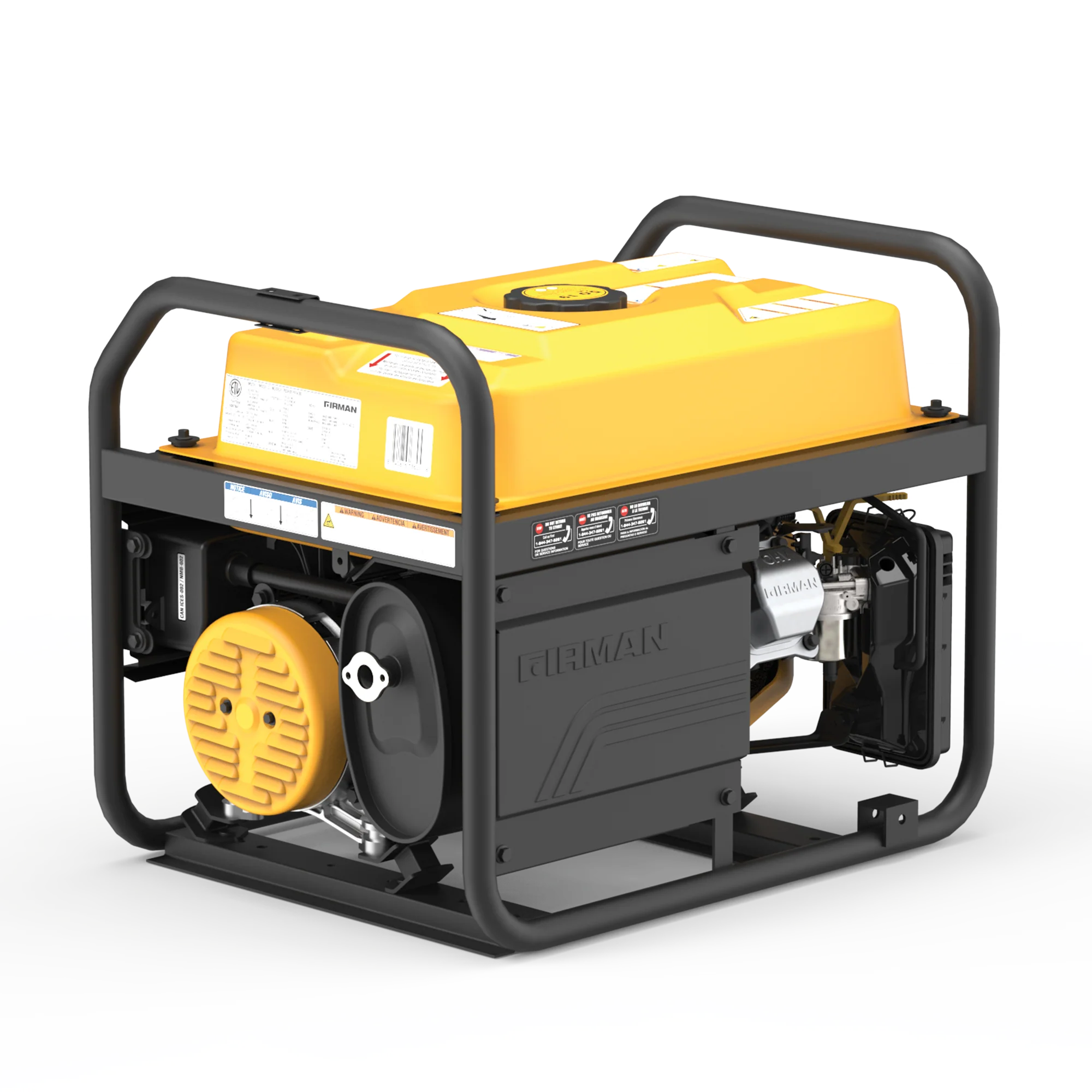Gas Portable Generator 4550W Recoil Start 120/240V - Image 12