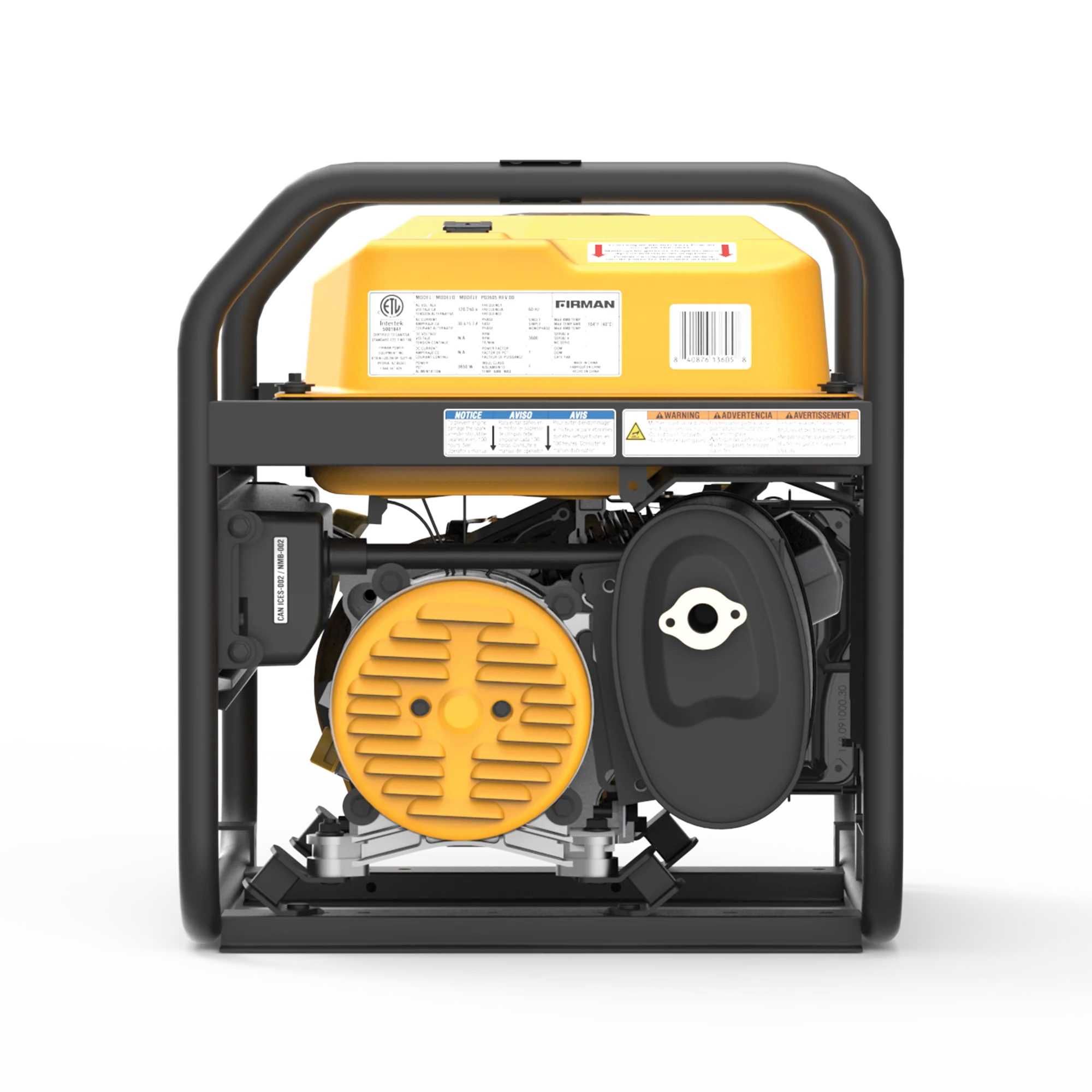 Gas Portable Generator 4550W Recoil Start 120/240V - Image 9