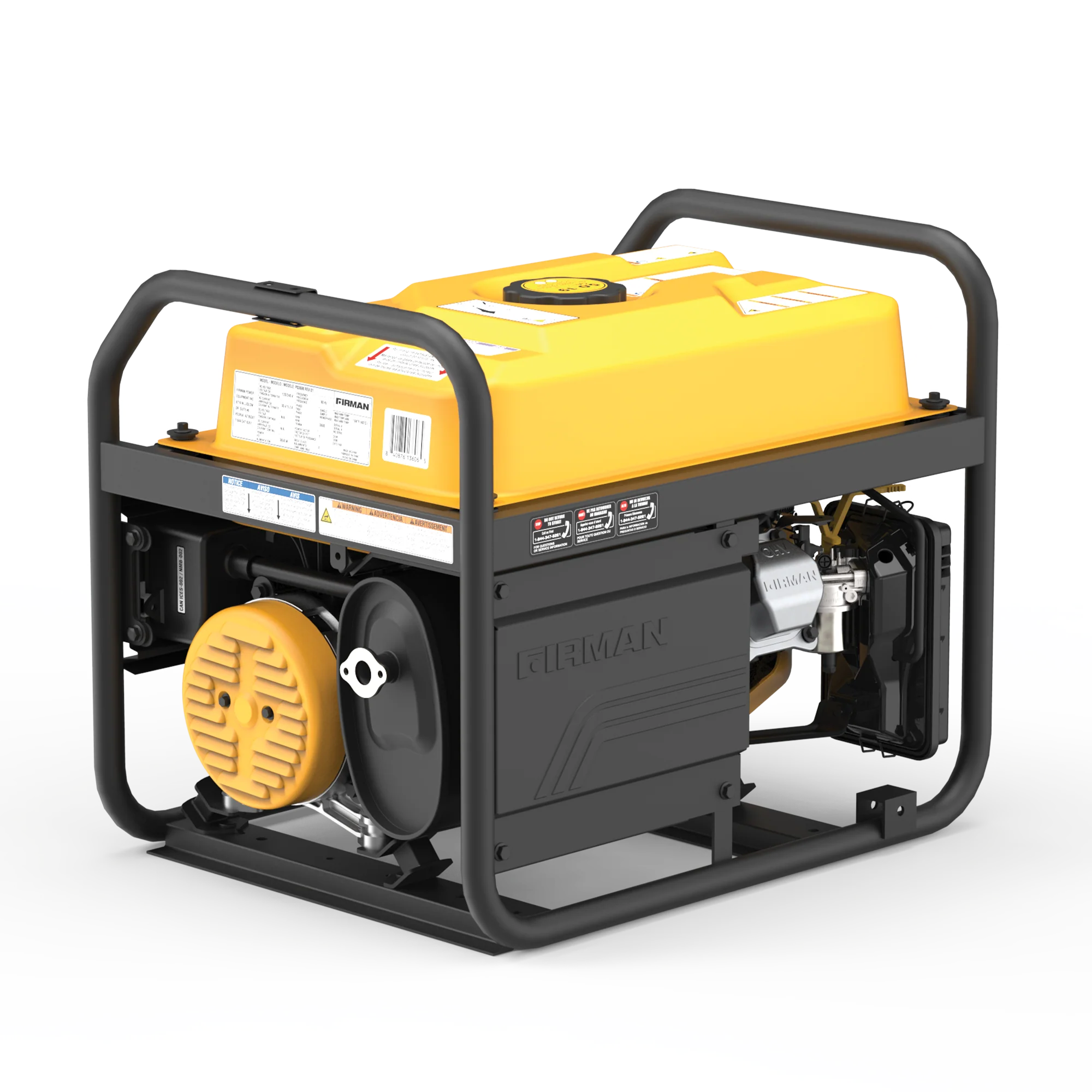 Gas Portable Generator 4550W Recoil Start 120/240V - Image 12