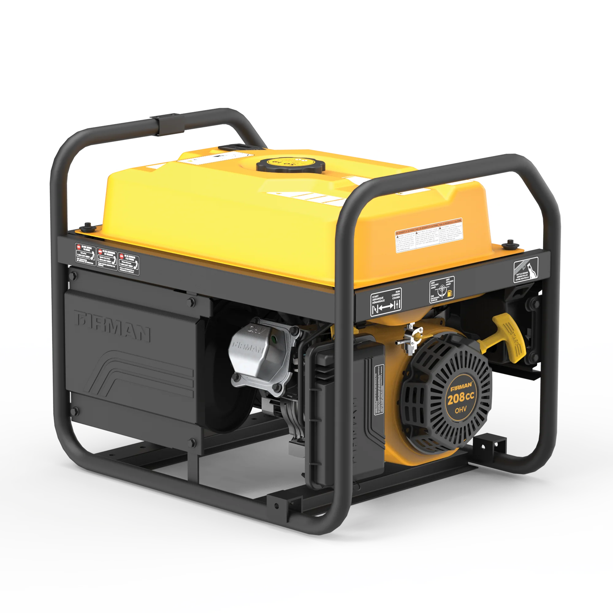 Gas Portable Generator 4550W Recoil Start 120/240V - Image 13