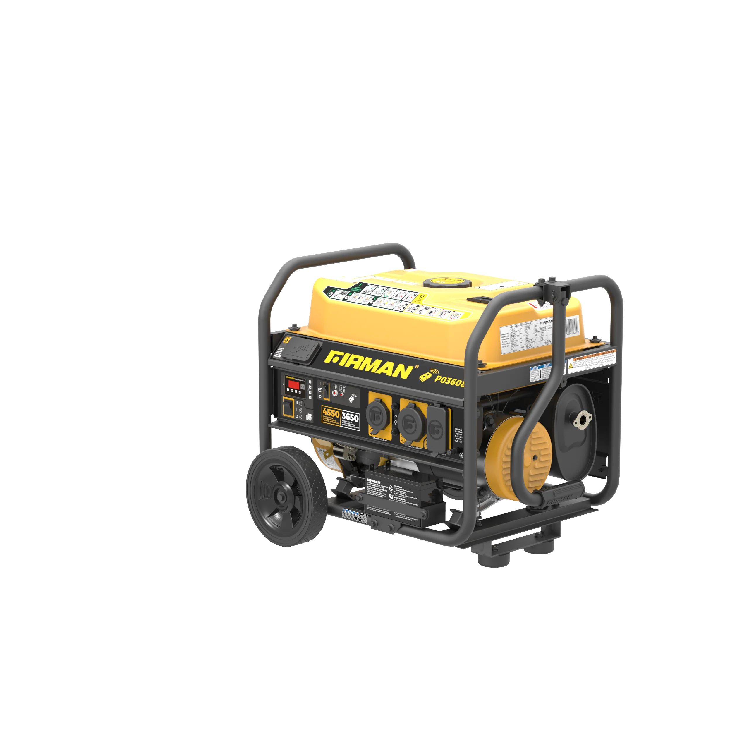 Gas Portable Generator 4550W Remote Start 120V - Image 11