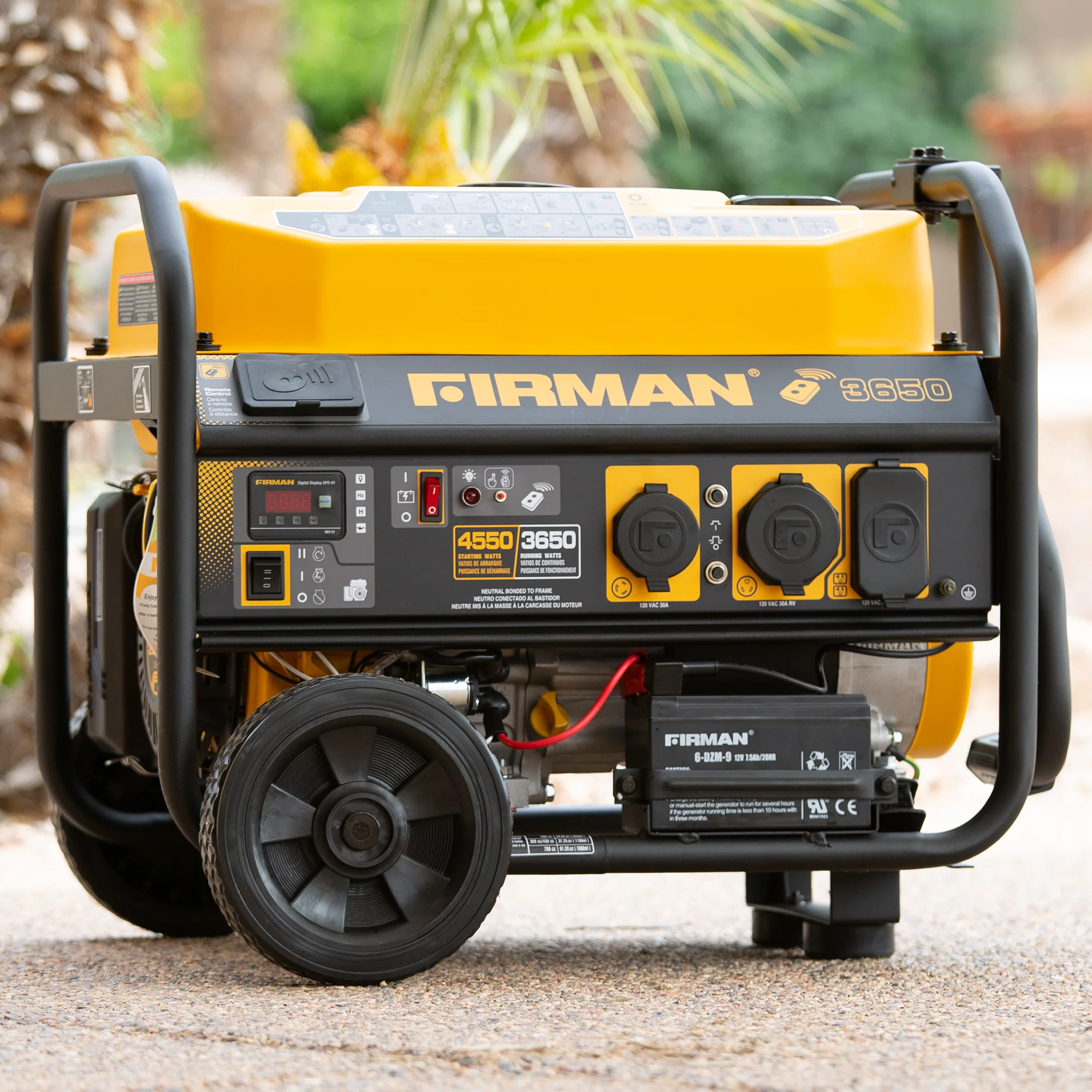 Gas Portable Generator 4550W Remote Start 120V - Image 4
