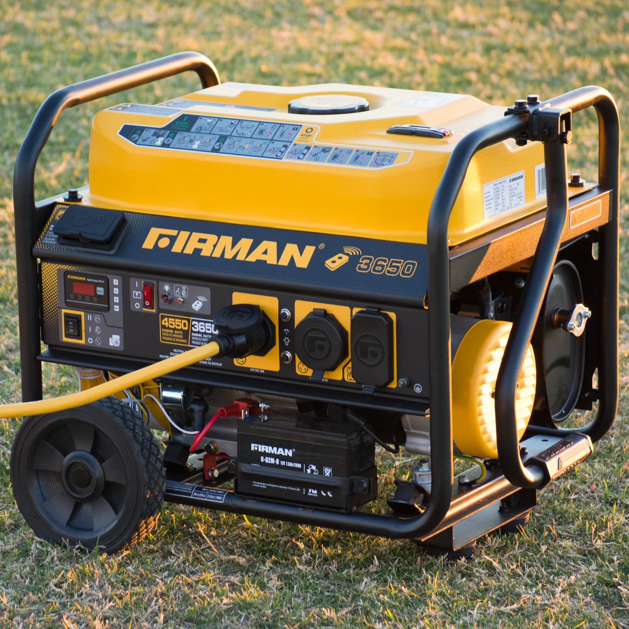 Gas Portable Generator 4550W Remote Start 120V - Image 5