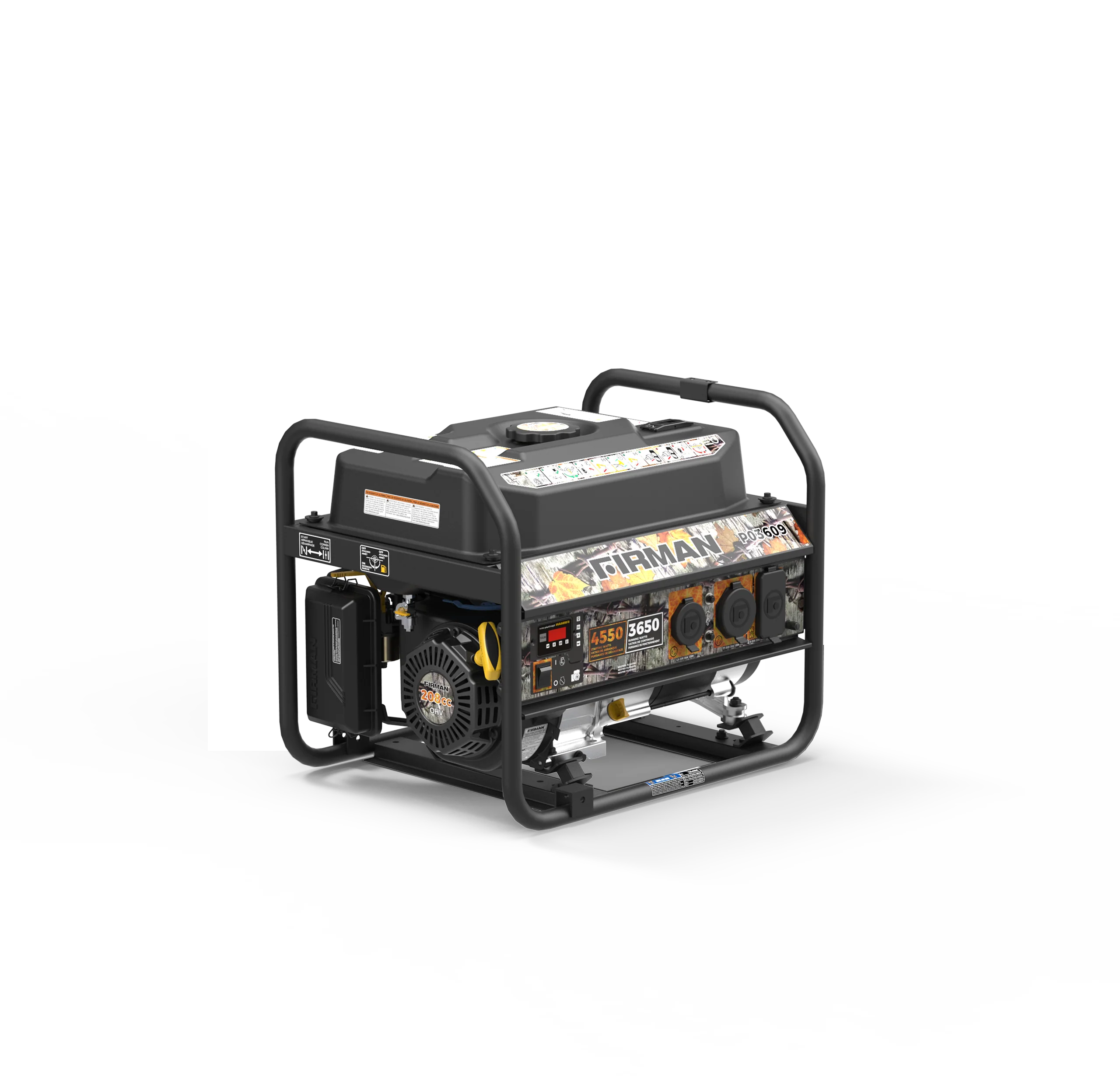 Gas Portable Generator 4550W Recoil Start 120V - Image 10