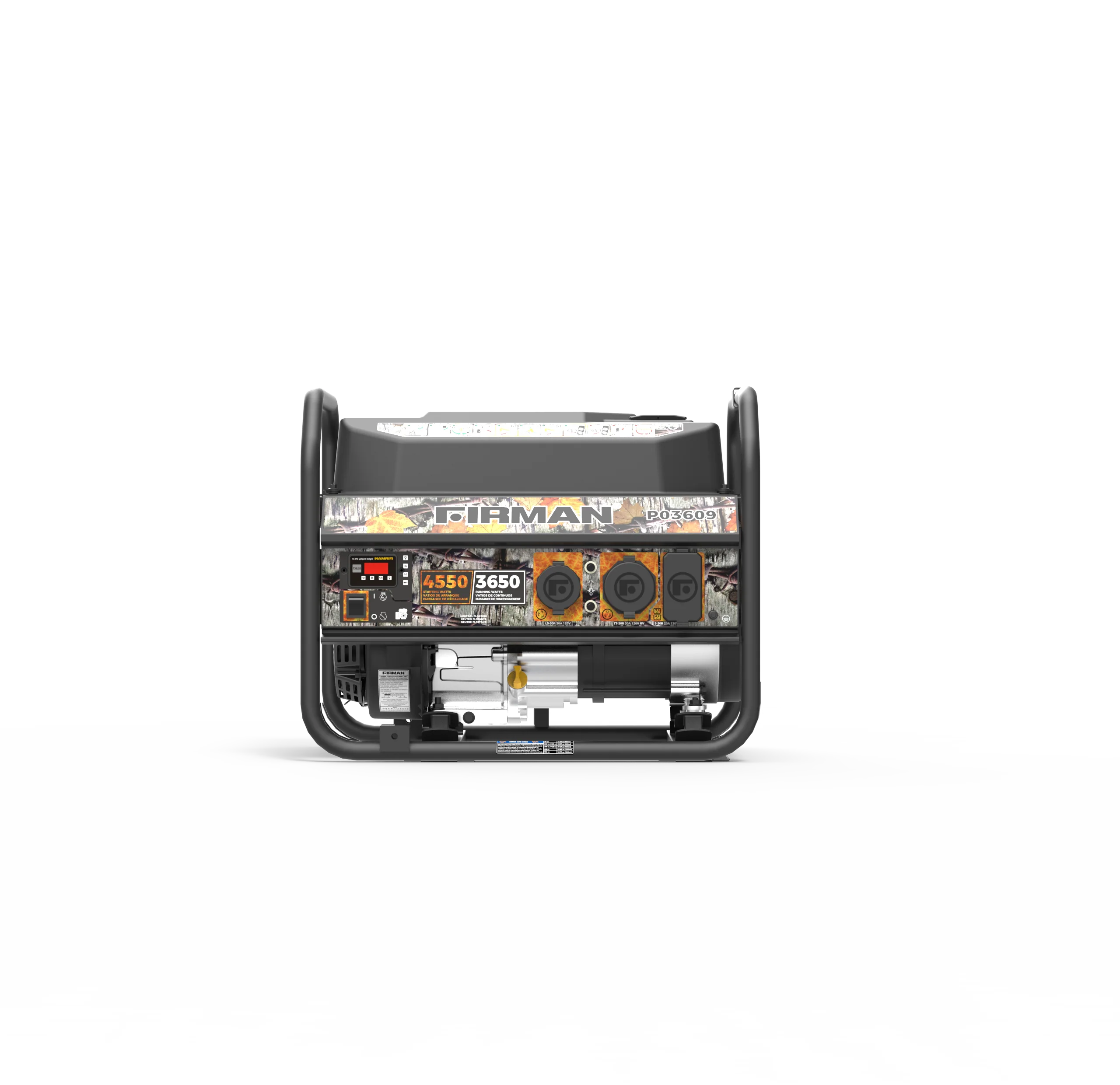 Gas Portable Generator 4550W Recoil Start 120V - Image 5