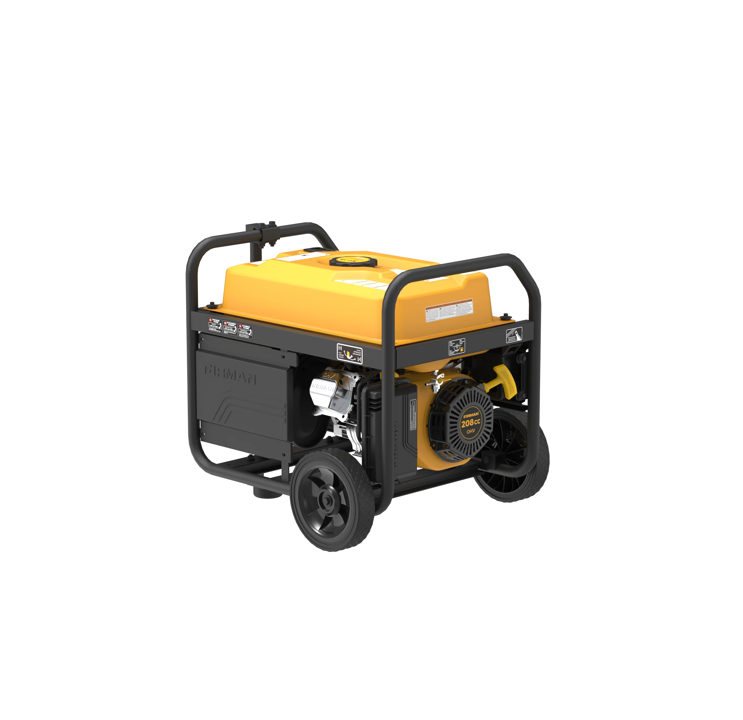 Gas Portable Generator 4550W Remote Start 120/240V - Image 14