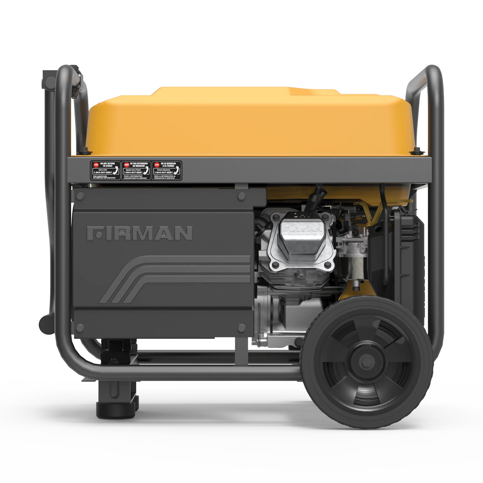 Gas Portable Generator 4550W Recoil Start 120V with CO Alert - Image 11
