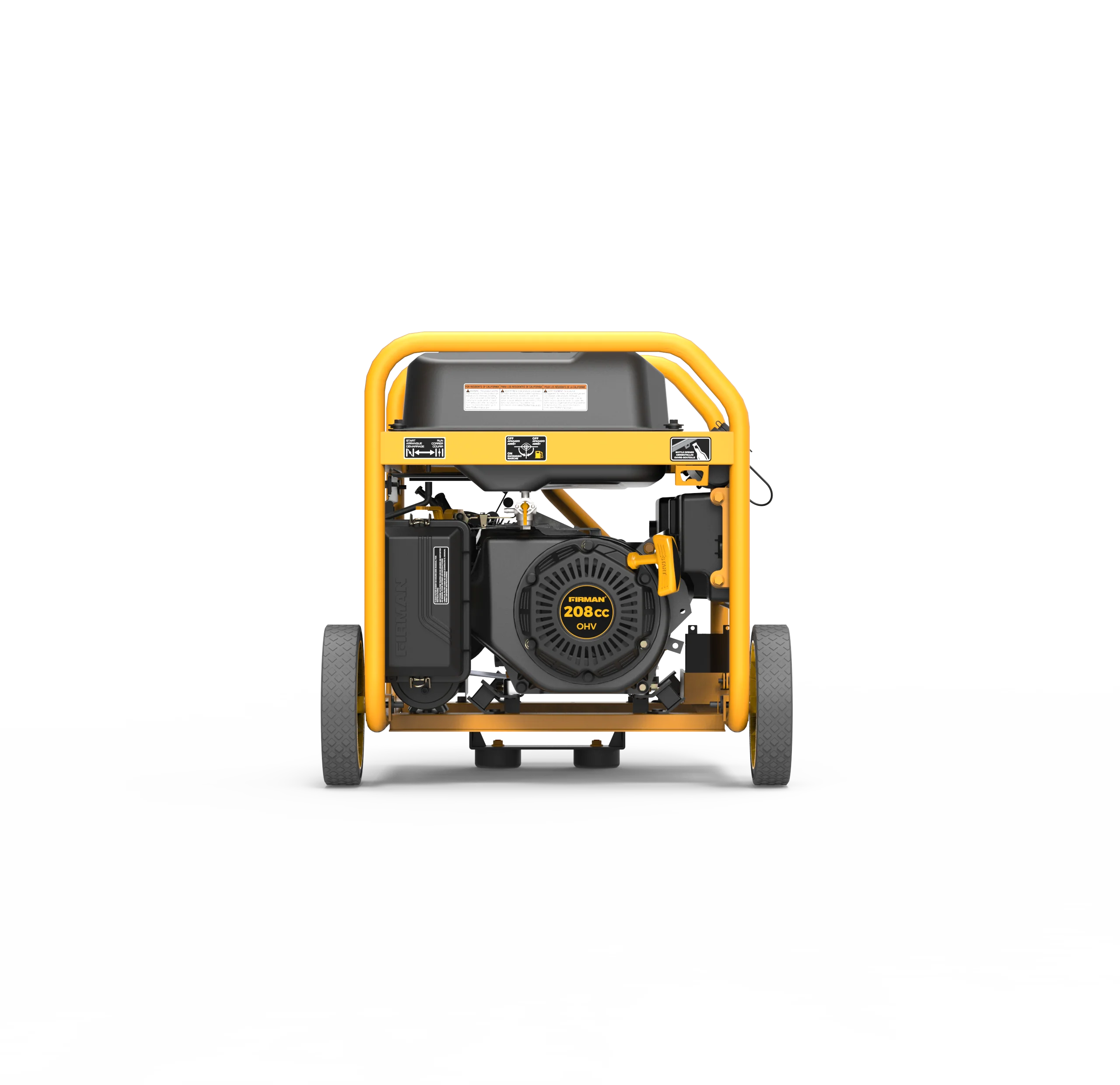 Gas Portable Generator 4550W Remote Start 120/240V - Image 6
