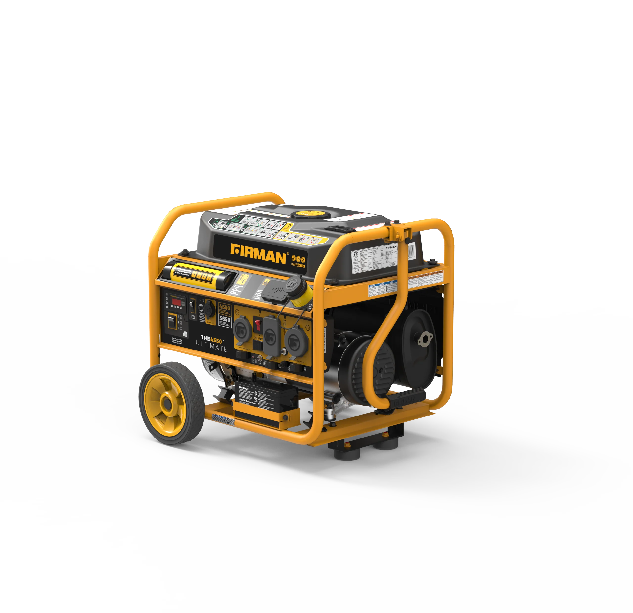 Gas Portable Generator 4550W Remote Start 120/240V - Image 9
