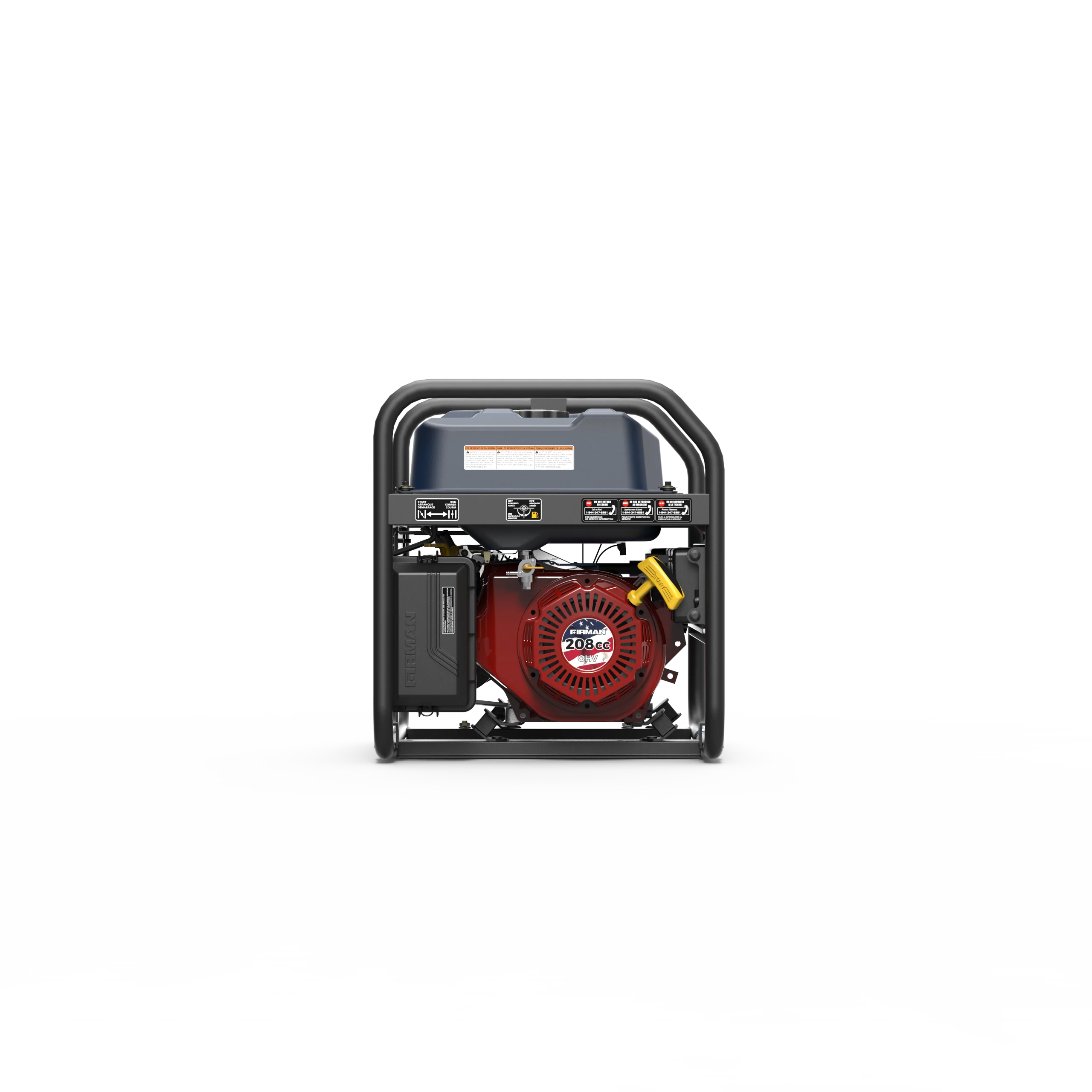 Gas Portable Generator 4550W Recoil Start 120V - Image 12