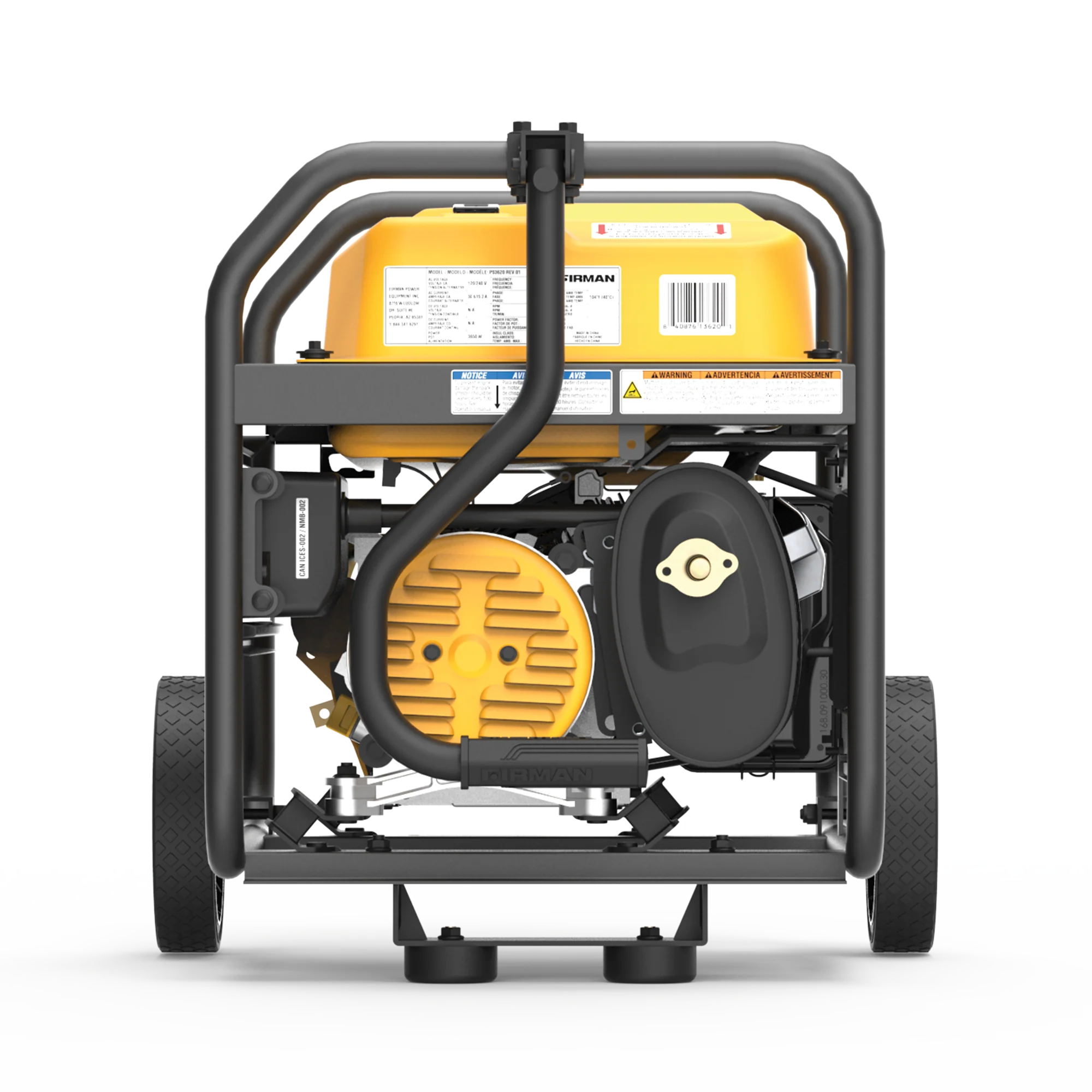 Gas Portable Generator 4550W Recoil Start 120/240V - Image 5