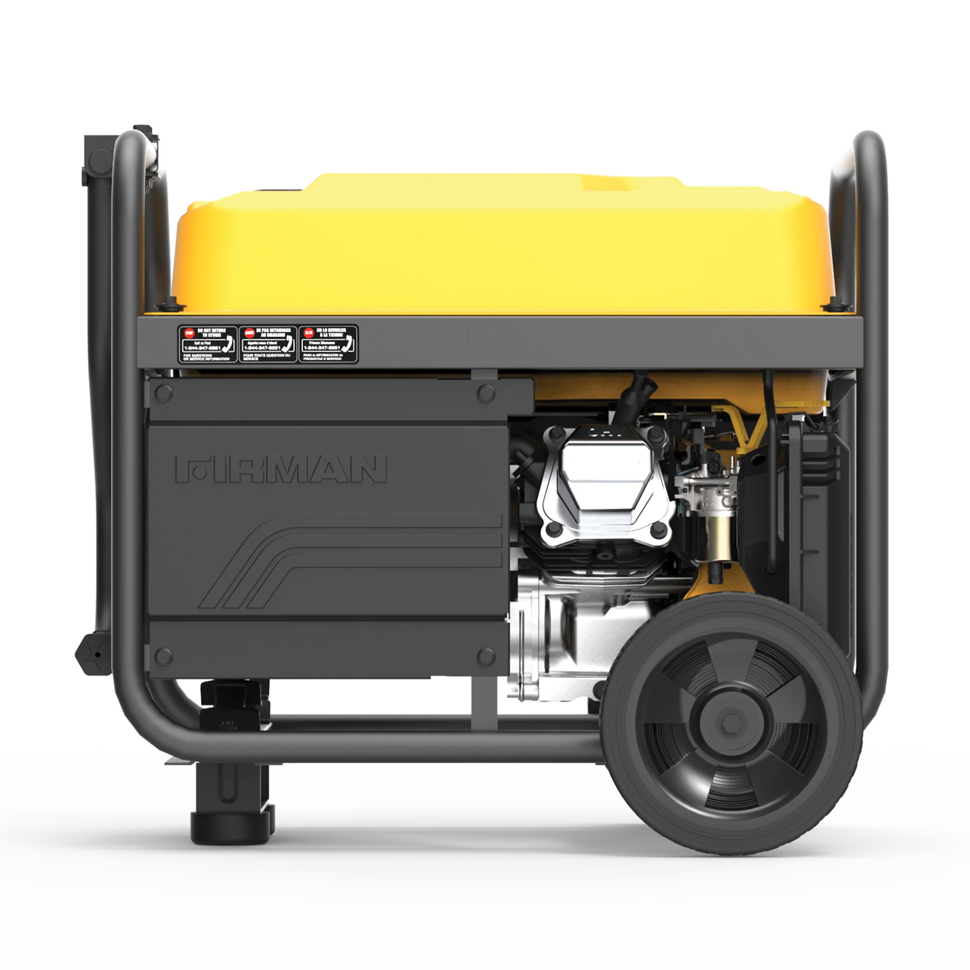 Gas Portable Generator 4550W Recoil Start 120/240V - Image 6
