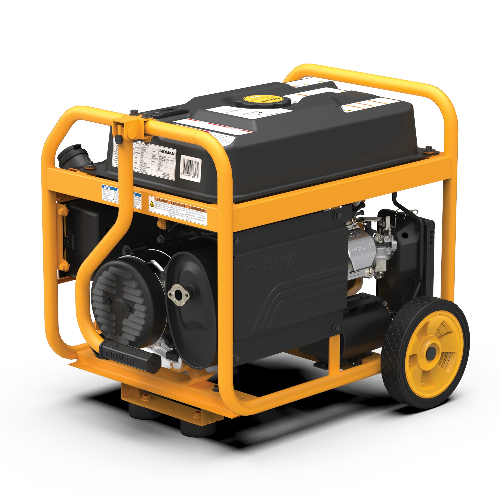 Gas Portable Generator 4550W Remote Start 120/240V with CO alert - Image 12