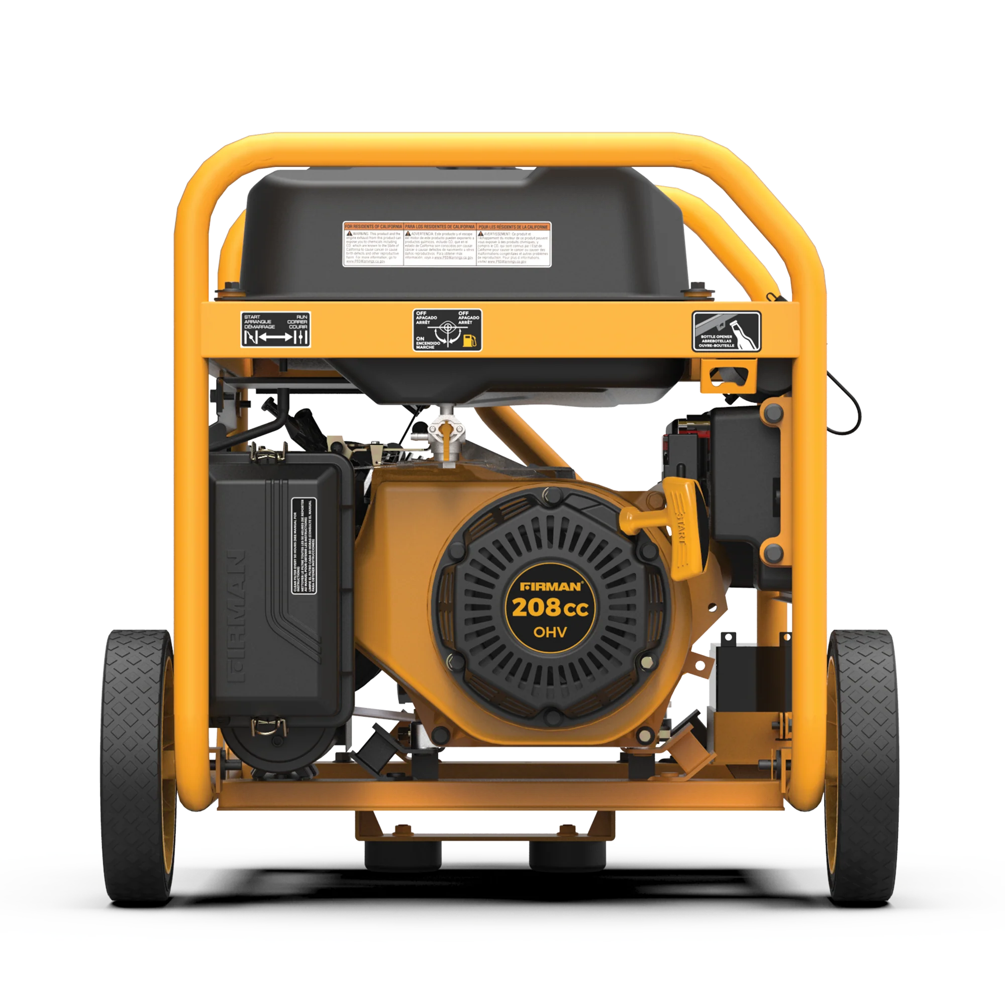 Gas Portable Generator 4550W Remote Start 120/240V with CO alert - Image 5