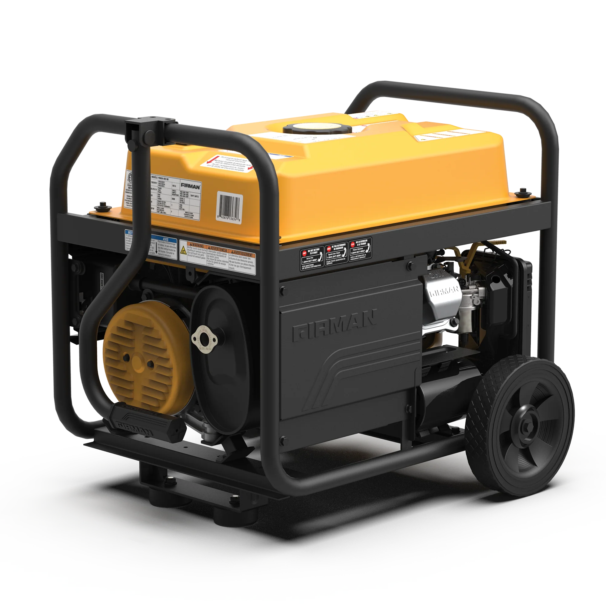 Gas Portable Generator 4550W Recoil Start 120/240V with CO ALERT - Image 14