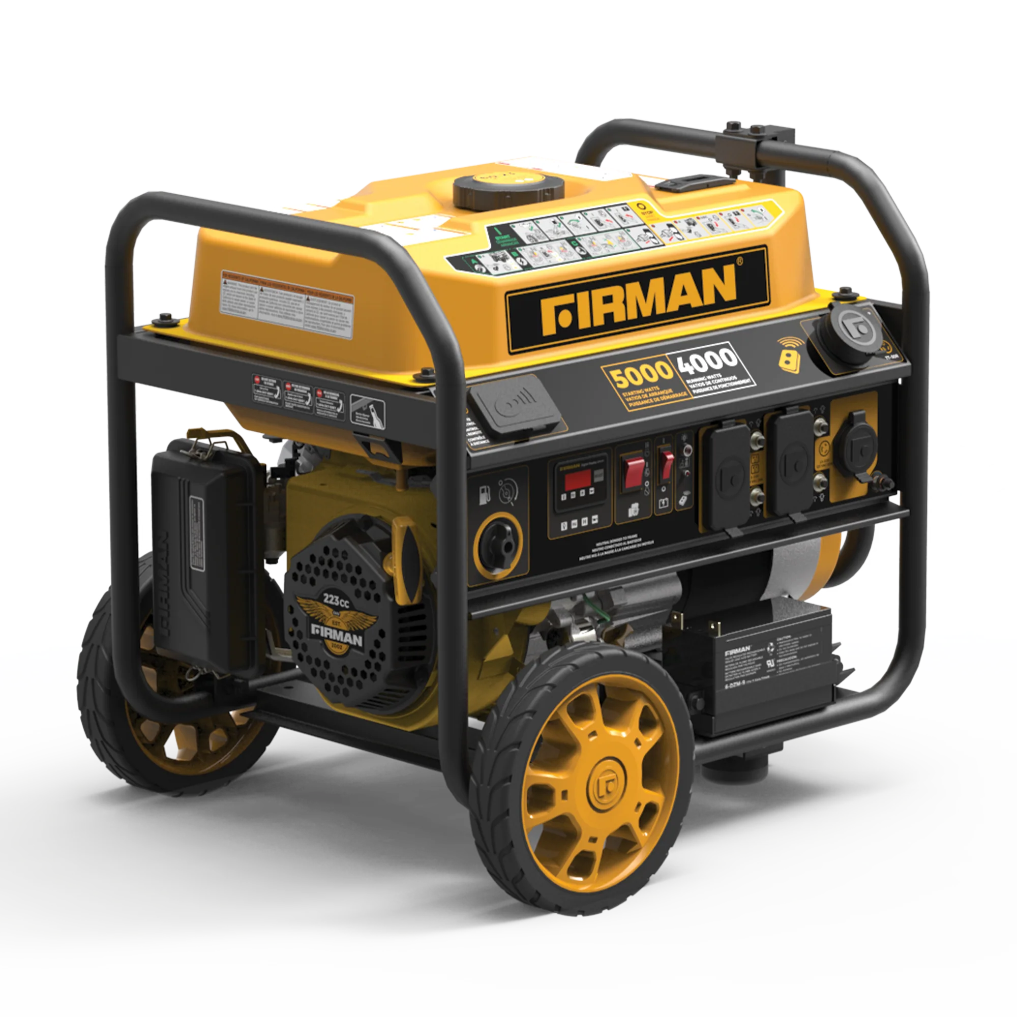Gas Portable Generator 5000W Remote Start 120V - Image 14