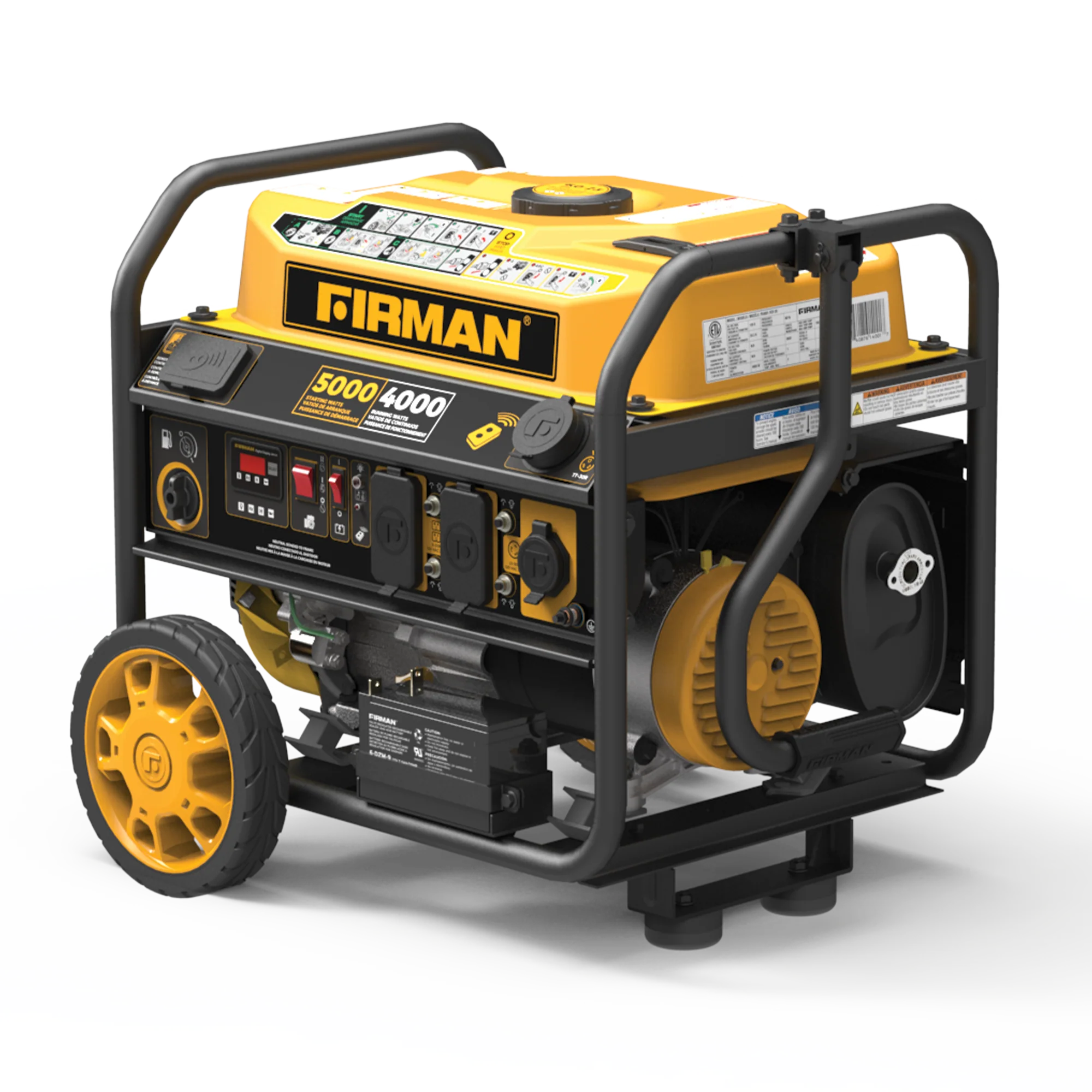 Gas Portable Generator 5000W Remote Start 120V - Image 15