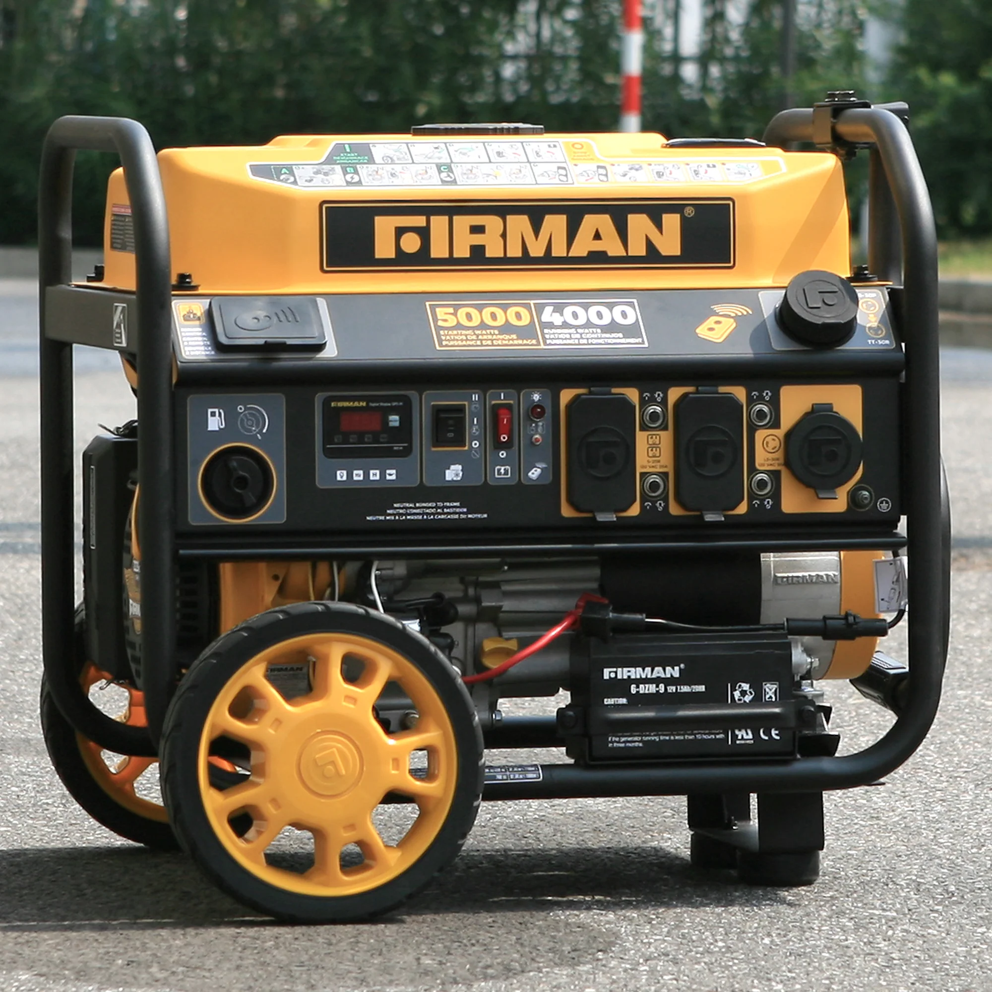 Gas Portable Generator 5000W Remote Start 120V - Image 5