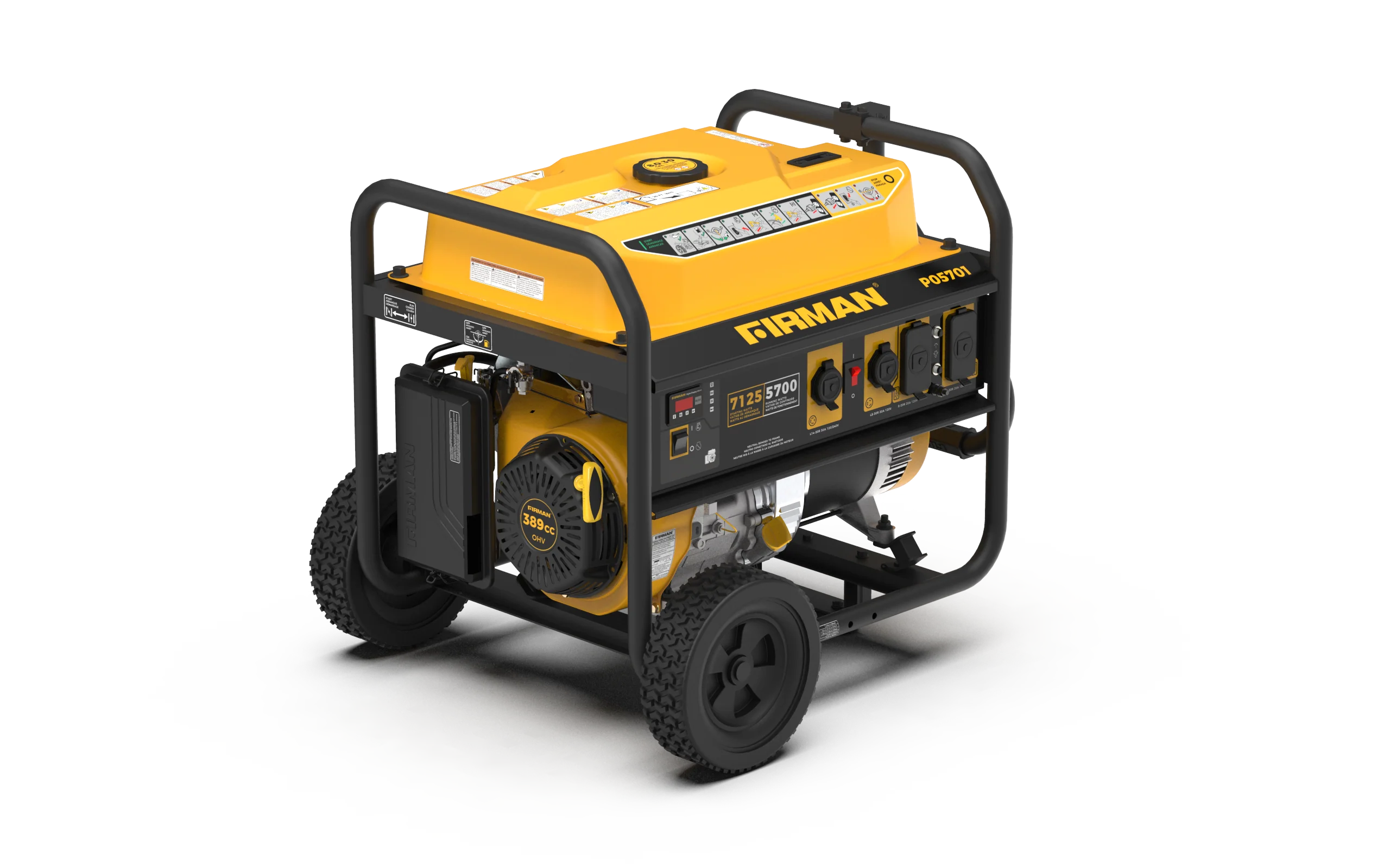 Gas Portable Generator 7125W Recoil Start 120/240V - Image 11