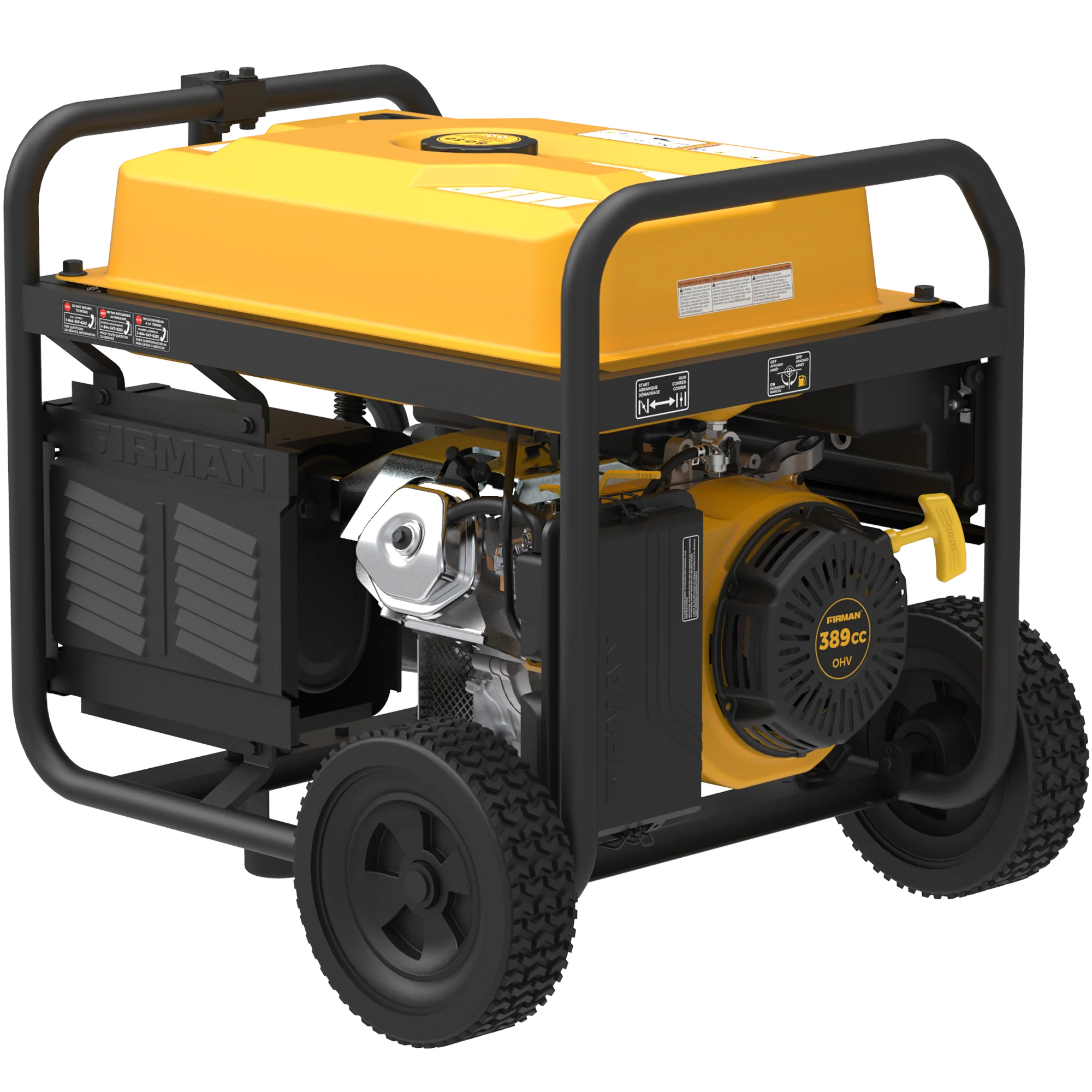 Gas Portable Generator 8375W Recoil Start 120/240V With CO Alert - Image 13