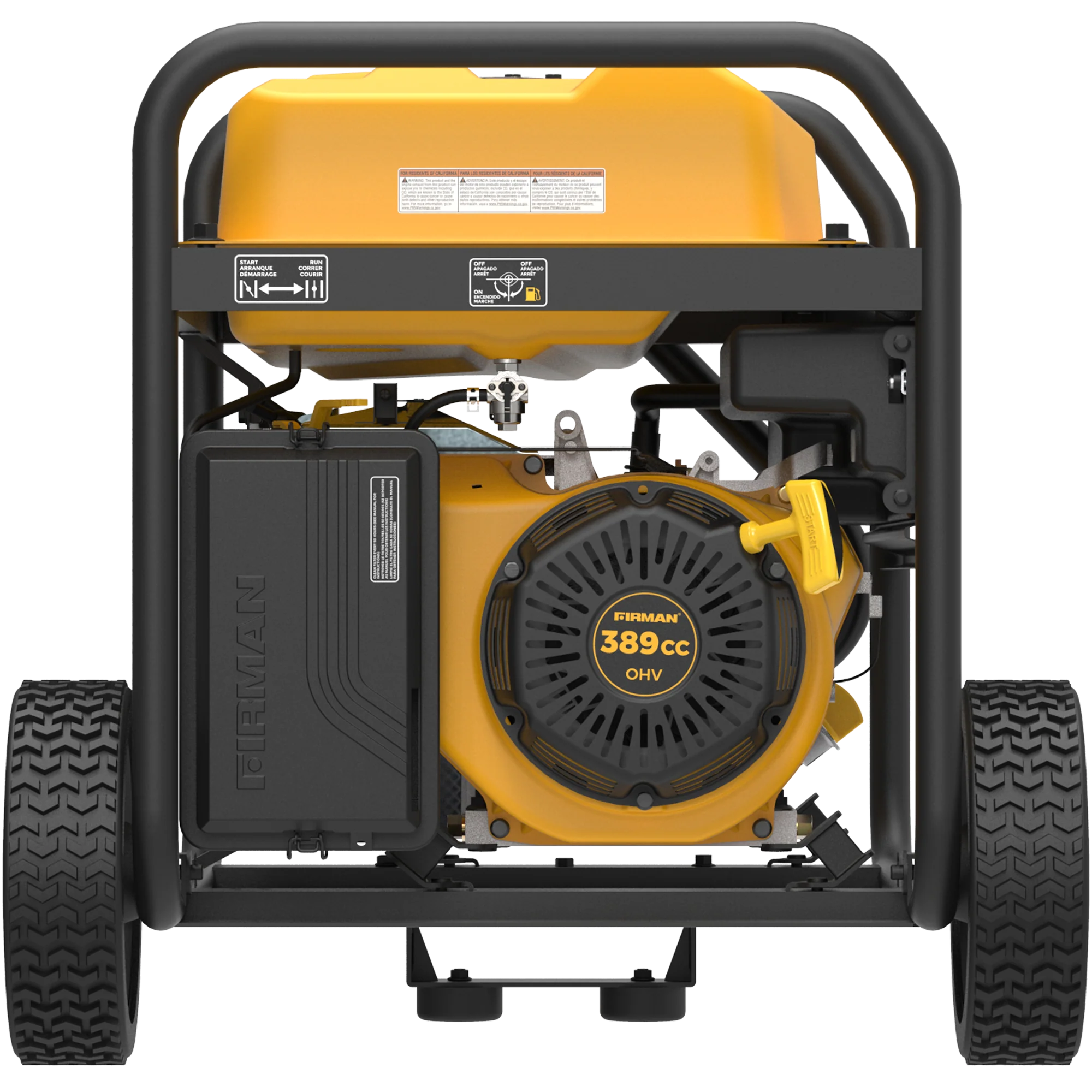 Gas Portable Generator 8375W Recoil Start 120/240V With CO Alert - Image 8