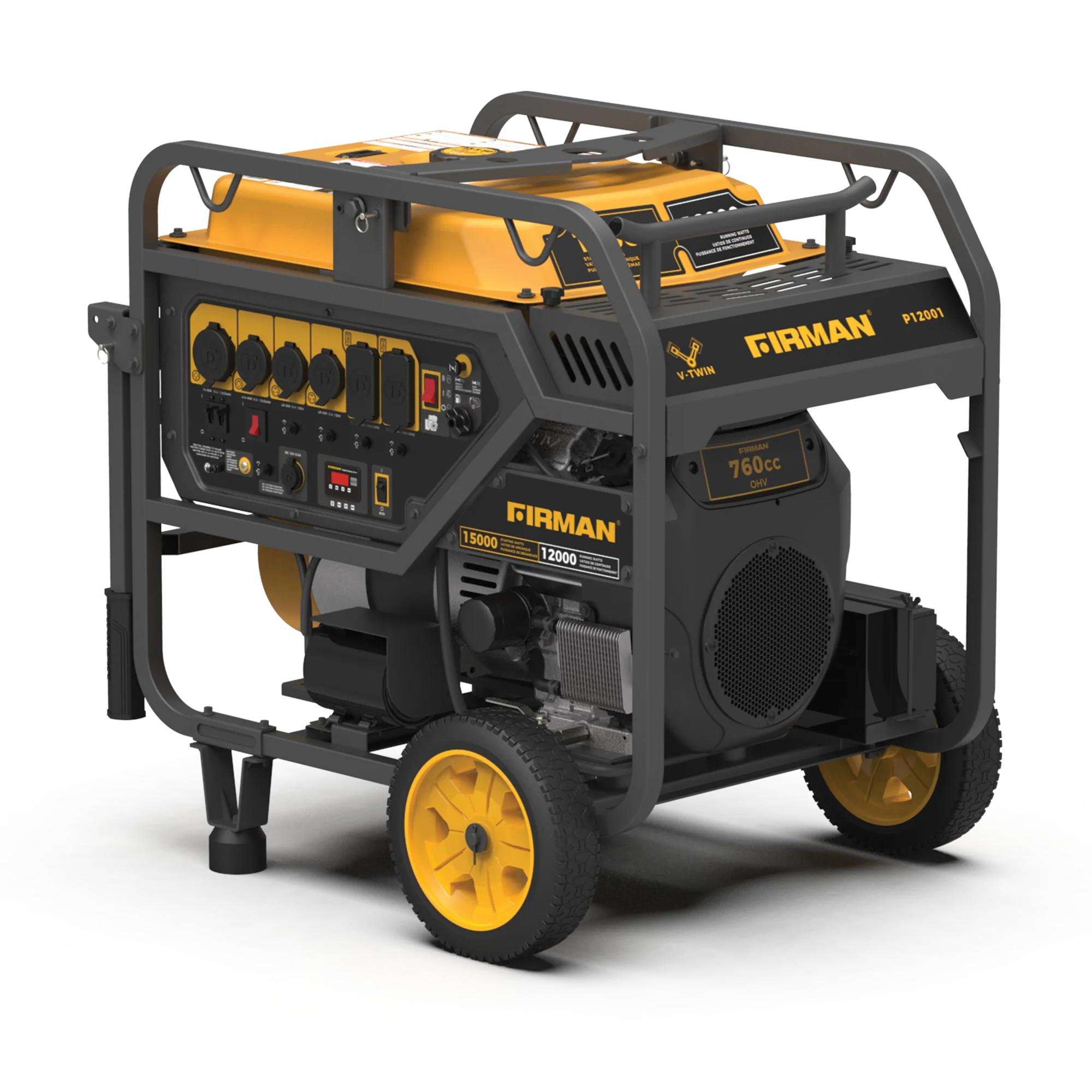Gas Portable Generator 15000W Electric Start 120/240V - Image 10