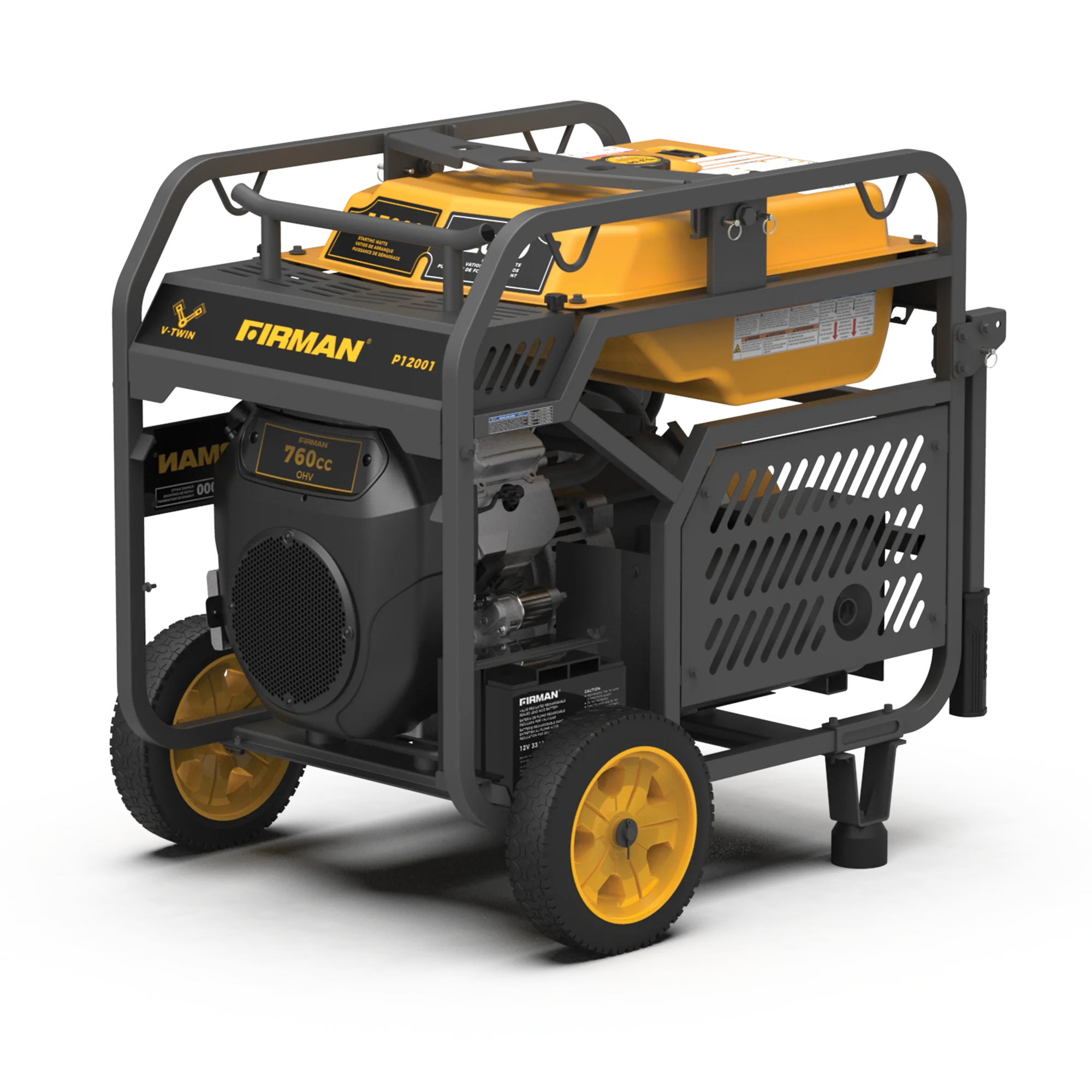 Gas Portable Generator 15000W Electric Start 120/240V - Image 9