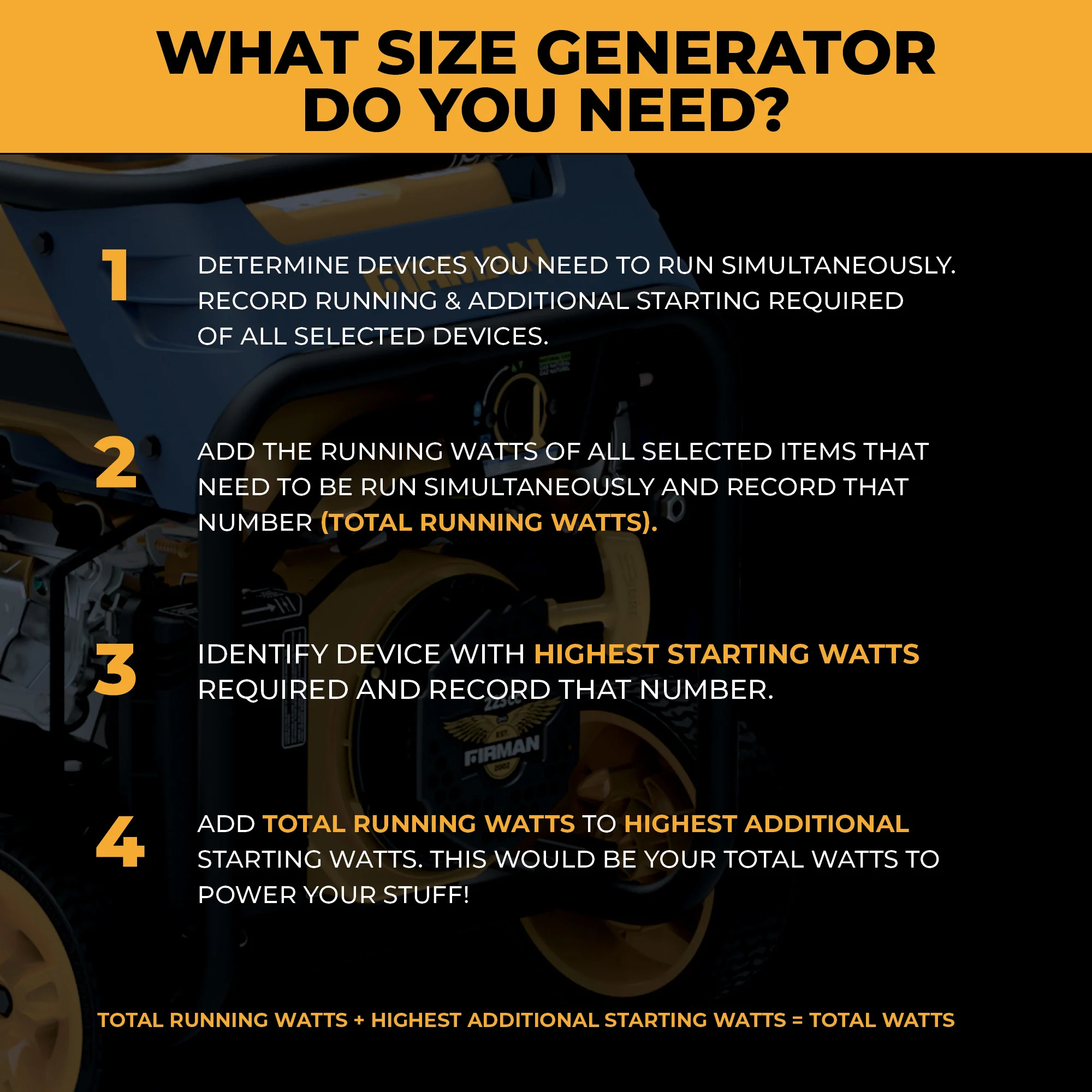 Tri Fuel Portable Generator 4000W Electric Start 120/240V with CO ALERT - Image 9