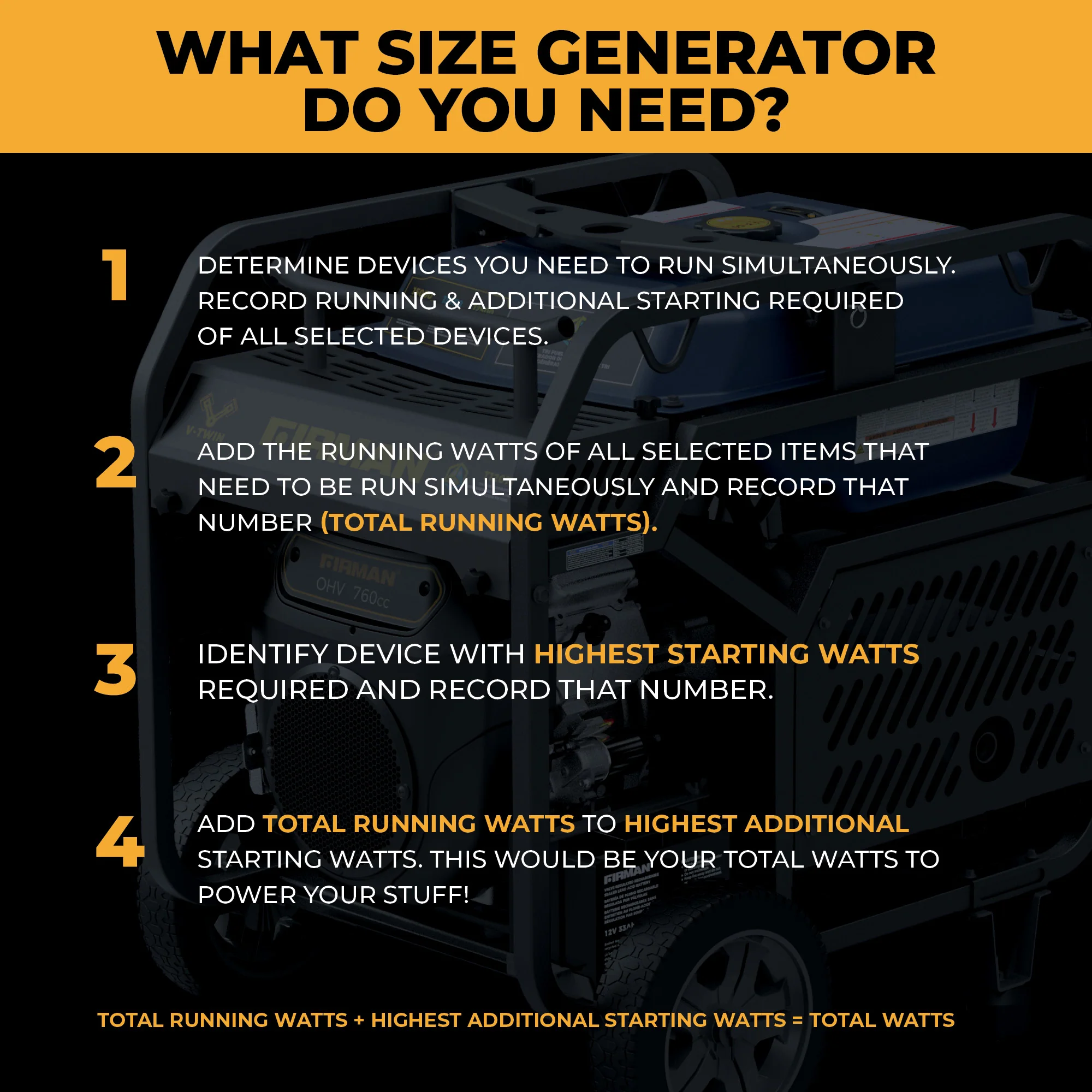TRI FUEL PORTABLE GENERATOR 15000W ELECTRIC START 120/240V WITH CO ALERT - Image 9