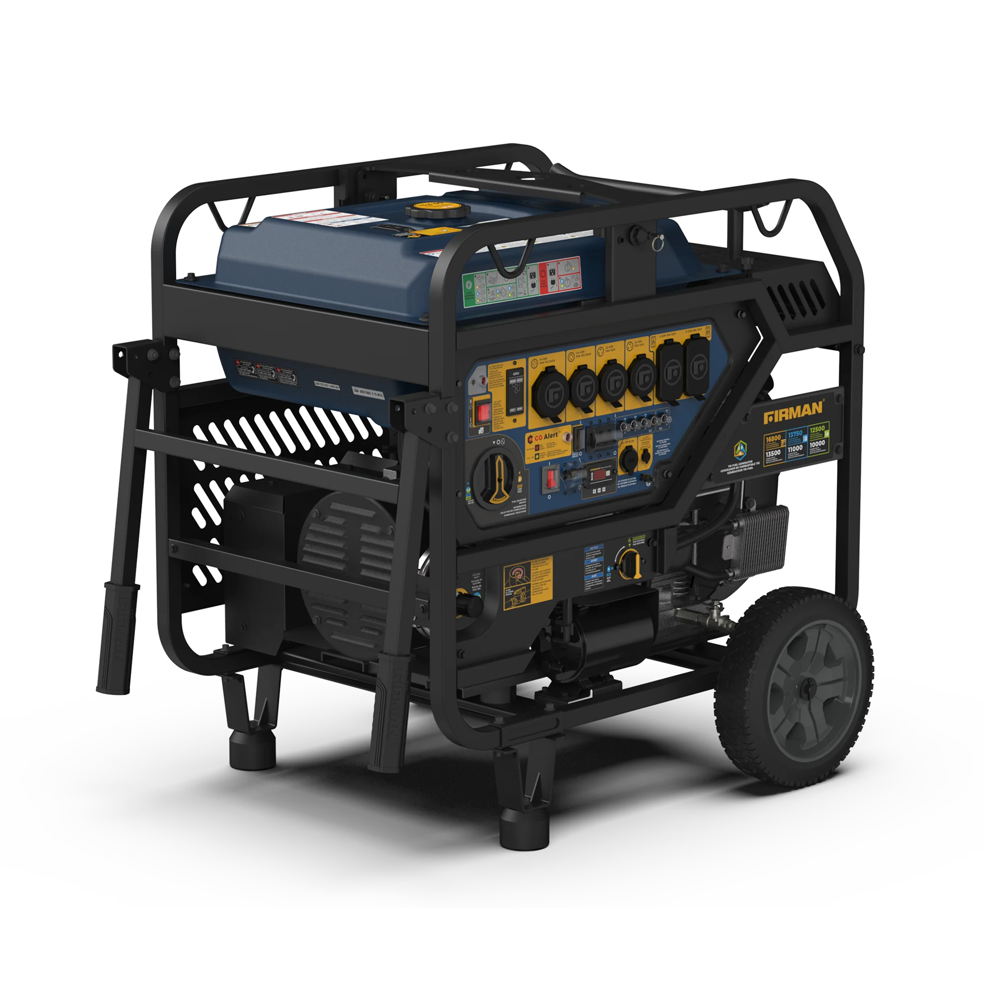 TRI FUEL PORTABLE GENERATOR 16800W ELECTRIC START 120/240V WITH CO ALERT - Image 8