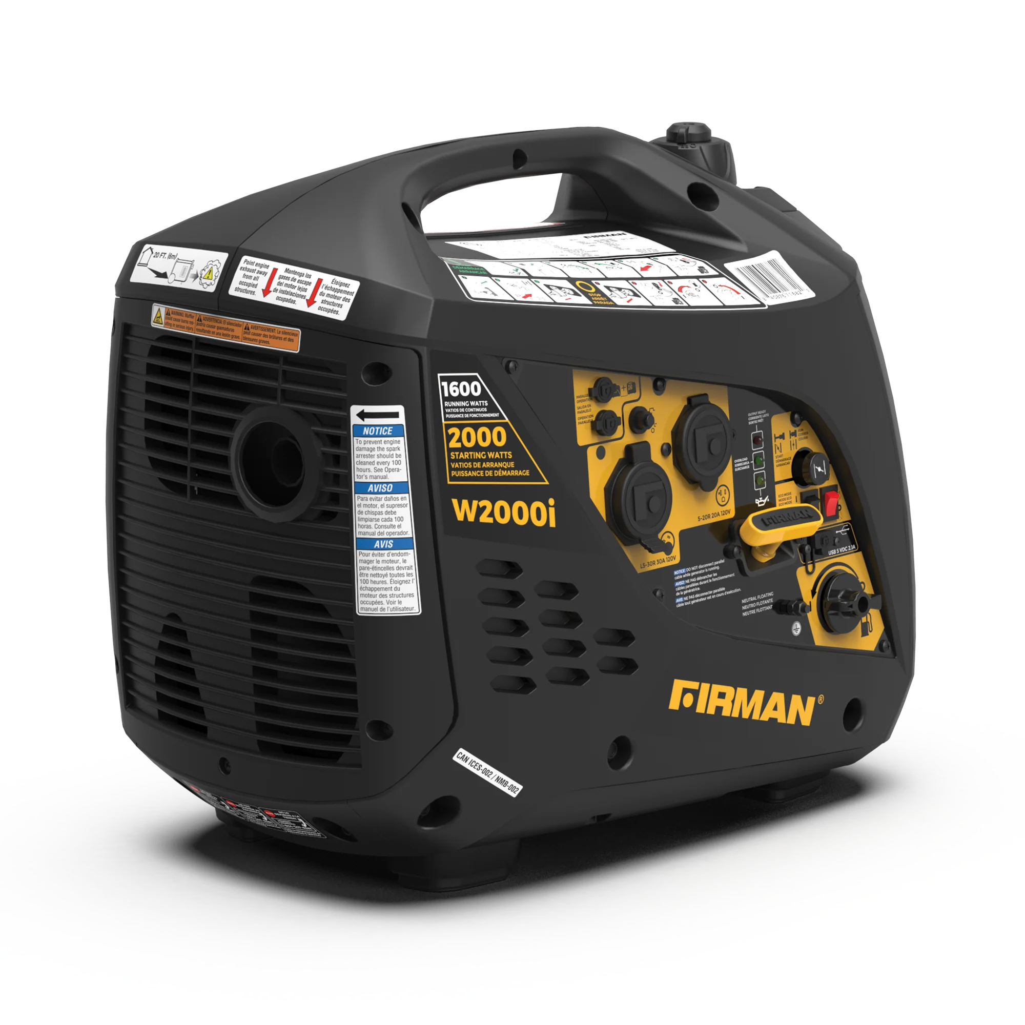Refurbished Gas Inverter 2000W Recoil Start - Image 10