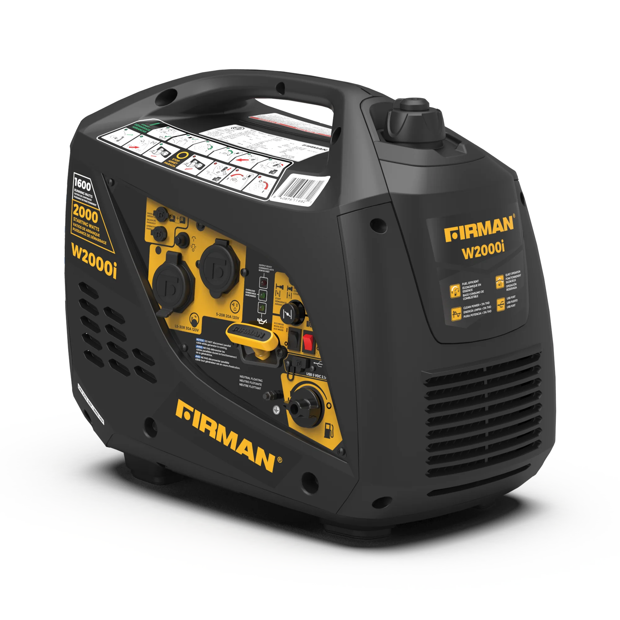 Refurbished Gas Inverter 2000W Recoil Start - Image 5
