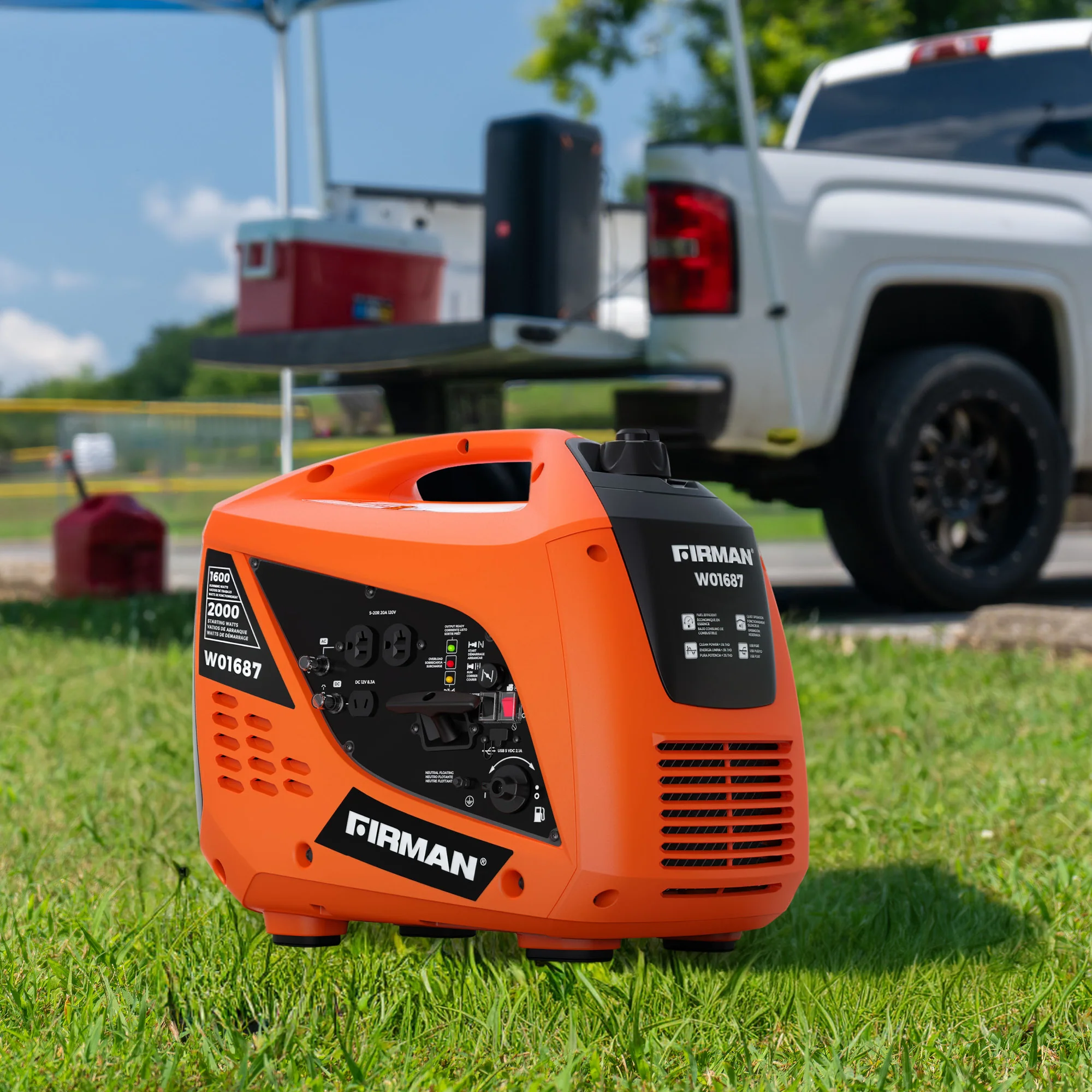Gas Inverter Portable Generator 2000/1600W Recoil Start - Image 12